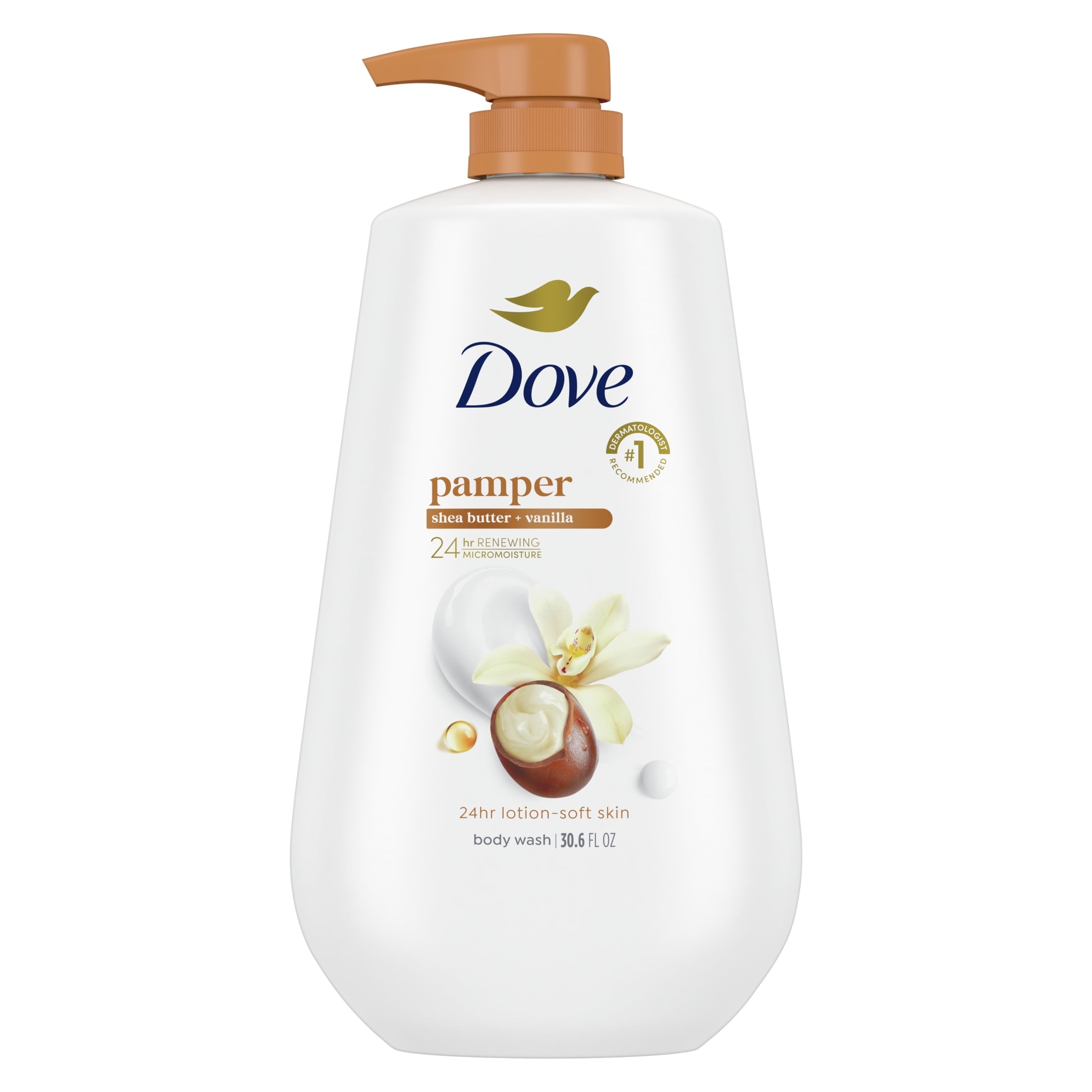 Body Wash for Women Shea Butter & Vanilla, 30 fl oz