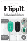 EVRI Flippit Toothbrush Holders, 2 count