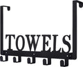 the Door Hooks, Door Mount Towel Holder, Towel Rack for Bathroom, Bedroom, Kitchen
