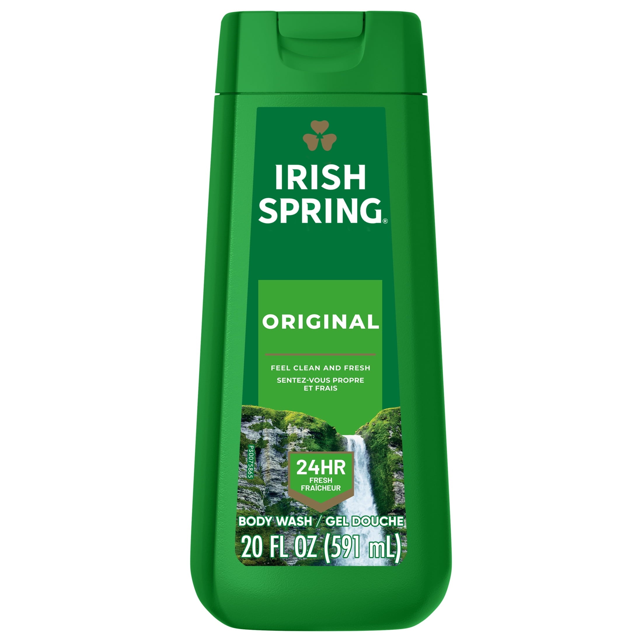 Irish Spring Original Moisturizing Body Wash for Men, 24-Hour Fresh, Face and Body Wash, Men’s Body Wash, Biodegradable Ingredients, Paraben