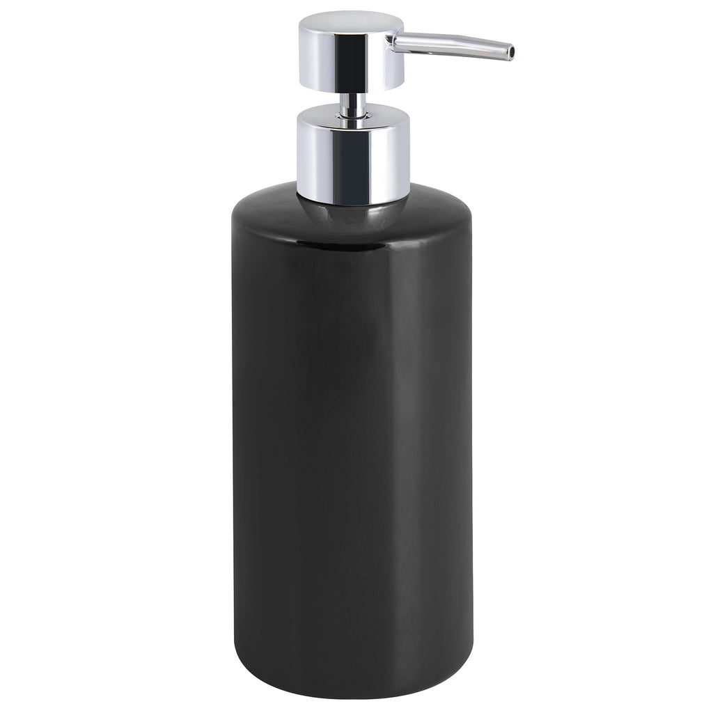 Ceramic Lotion Pump Rich Black