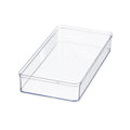 Extra Large Clear Plastic Wide Drawer Storage Organizer Tray, Kitchen, Cabinet, Desk and Bathroom Drawer Organizer fo...