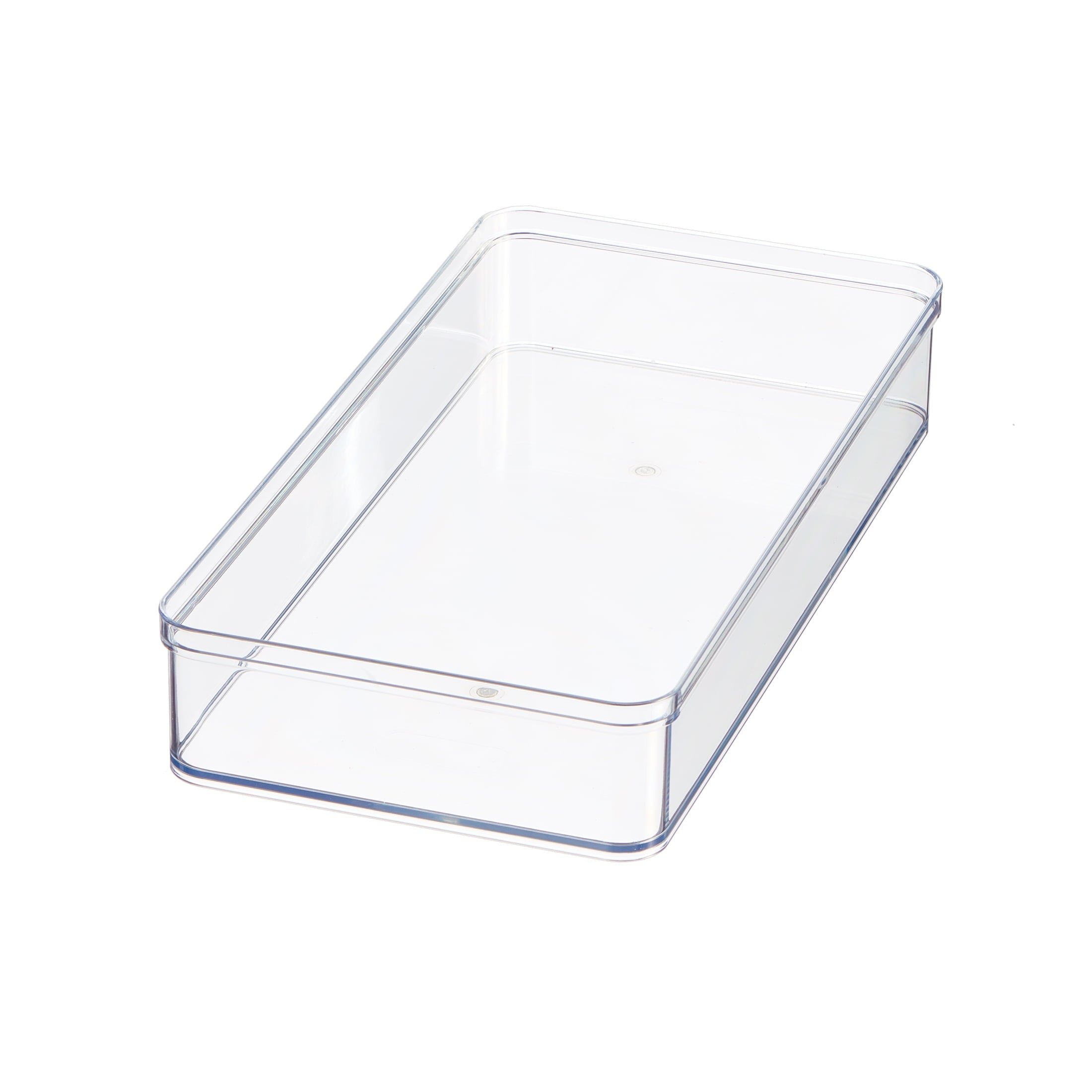 Extra Large Clear Plastic Wide Drawer Storage Organizer Tray, Kitchen, Cabinet, Desk and Bathroom Drawer Organizer fo...