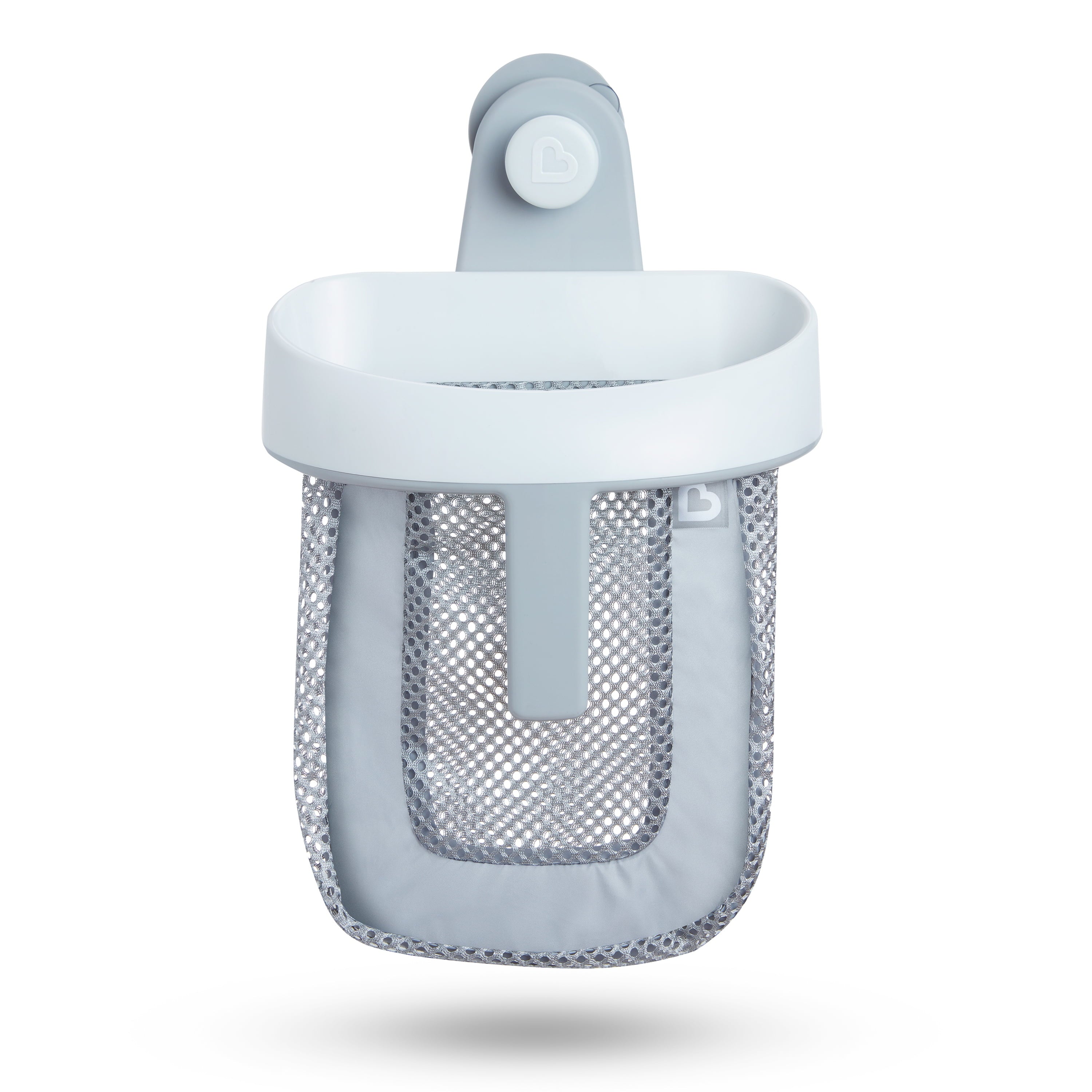 Super Hanging Bath Toy and Storage with Quick Drying Mesh, Gray, Unisex