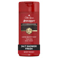 Red Zone Swagger Men's Body Wash, All Skin Types, Scent of Cedarwood, 3 fl oz