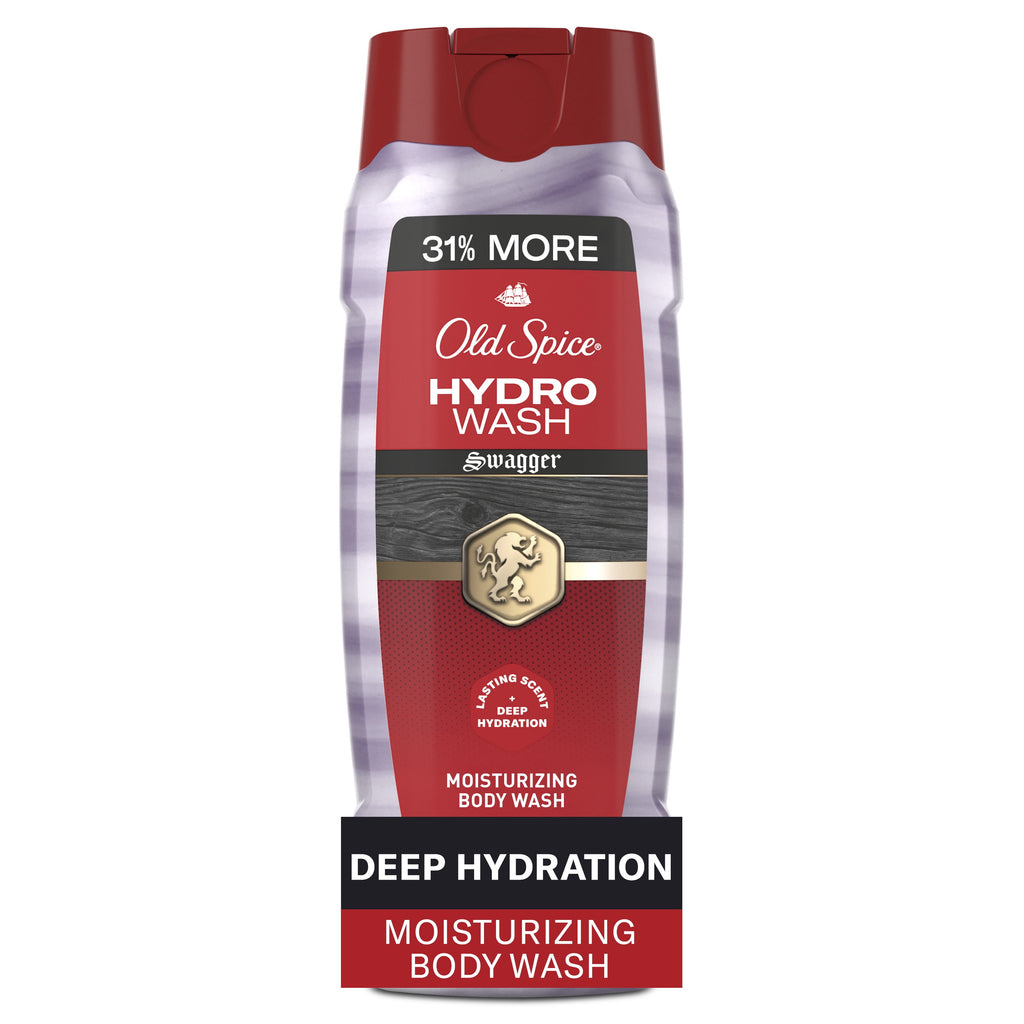 Body Wash Moisturizing Hydro Wash, Swagger Scent, 21 fl oz