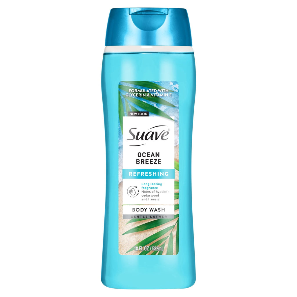 Moisturizing Body Wash with Glycerin & Vitamin E, 18 FL OZ