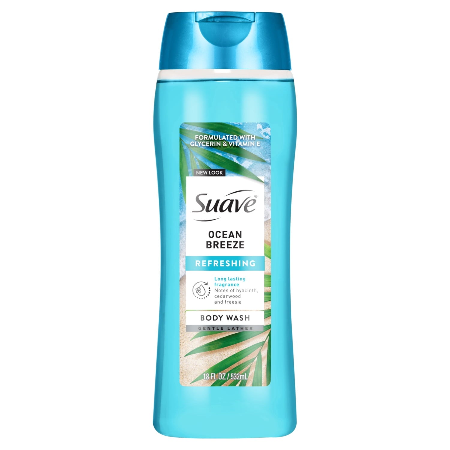 Moisturizing Body Wash with Glycerin & Vitamin E, 18 FL OZ