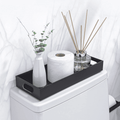 Tray, Bamboo Rectangular Bathroom Tray, 12.5*7.8 Inches Tray Suitable for Bathroom