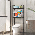 The Toilet Rack 3 Tier Bathroom Shelf Toilet Storage Organizer Freestanding above Toilet Storage Rack with Metal Fram...
