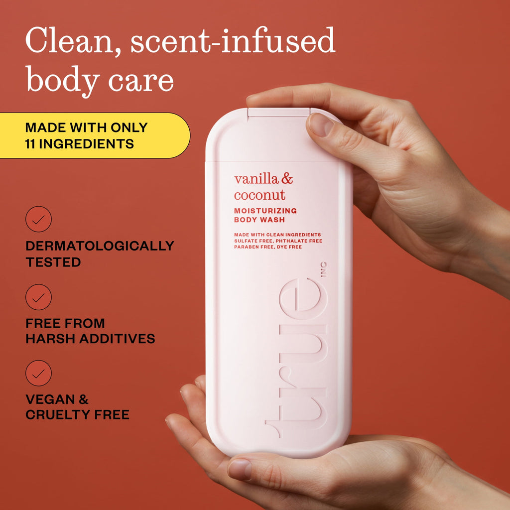 & Coconut Body Wash, Sulfate-Free, Moisturizing and Hydrating Formula for Women & Men, 18 fl oz - Image 3