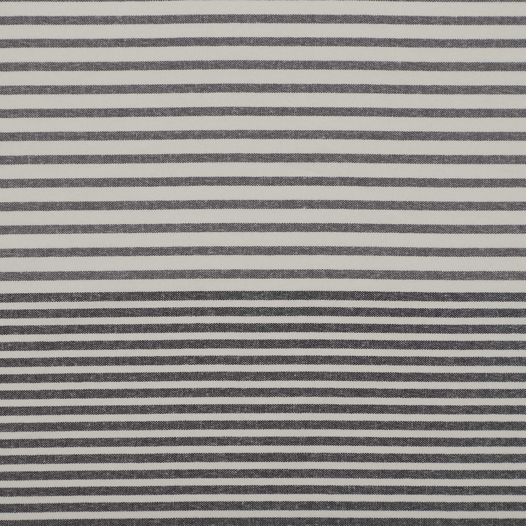Mainstays Black Yarn Dyed Stripe Shower Curtain, 72" x 72" - Image 5