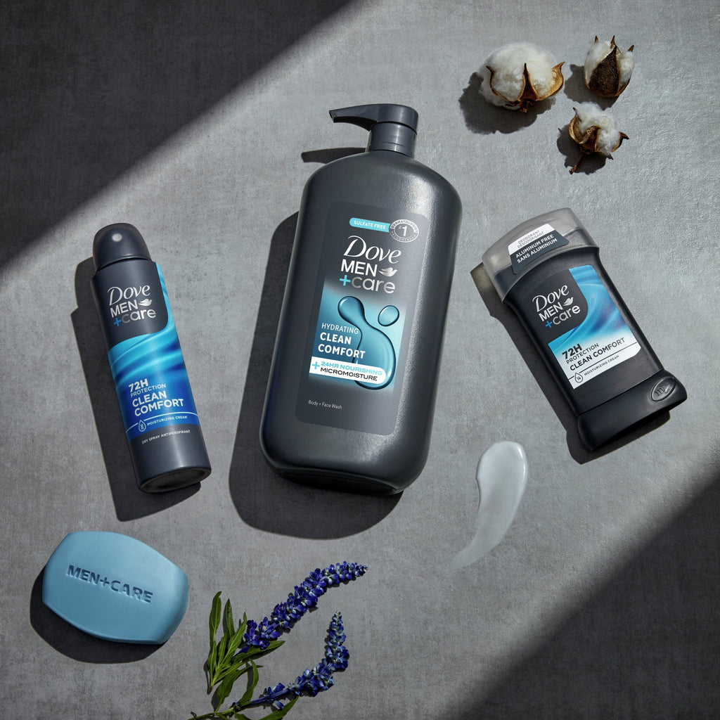 Wash & Face Wash for Men Clean Comfort, 30 oz - Image 6