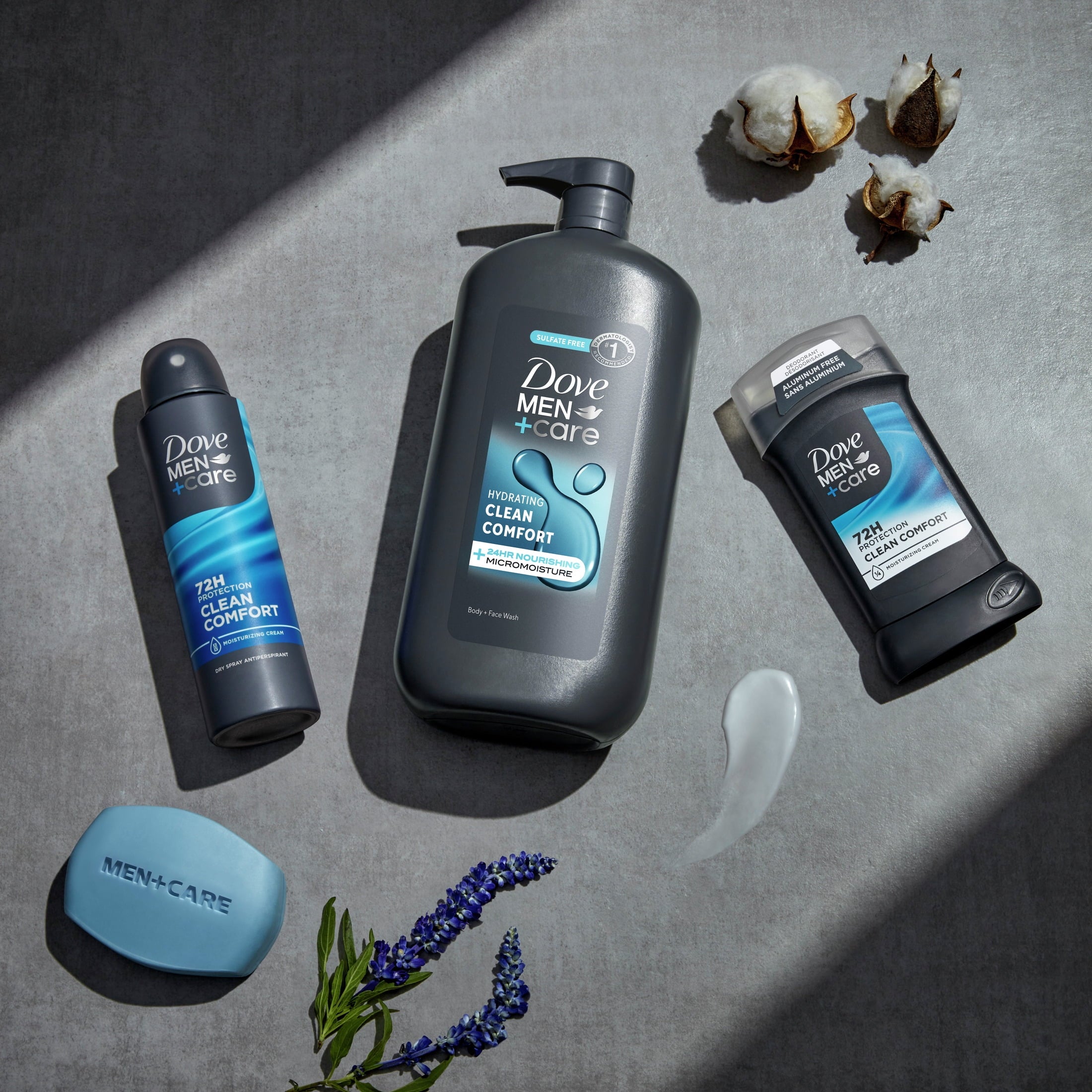 Wash & Face Wash for Men Clean Comfort, 30 oz - Image 6