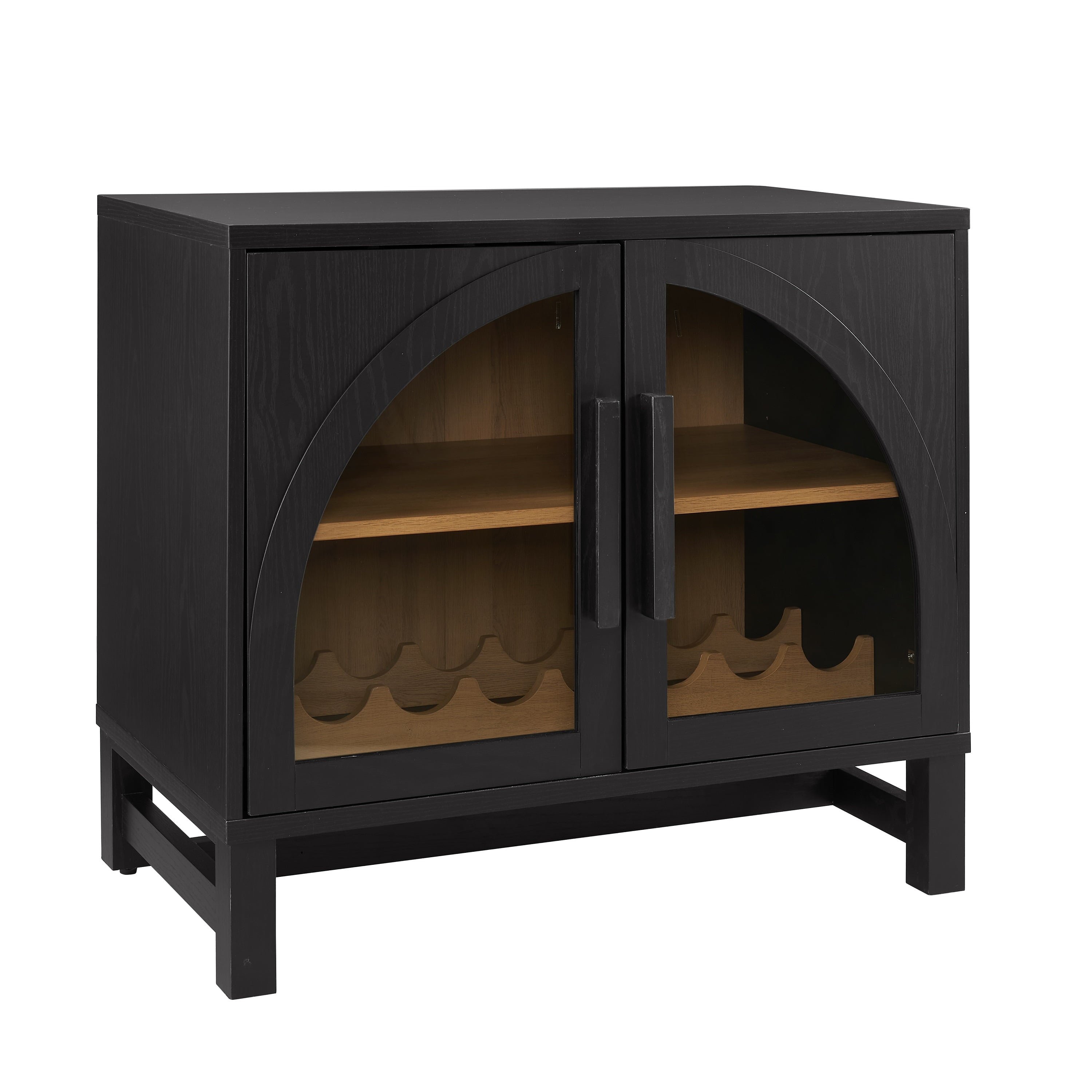Kitchen Furniture Juliet Collection Arched Kitchen 20 in x 32 in x 36 in, Black - Image 5