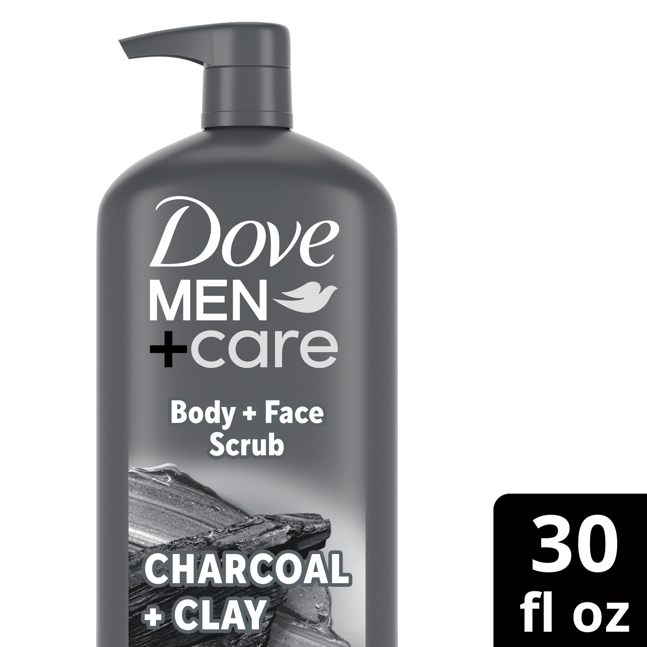 Hydrating Face & Body Wash for Men Charcoal & Clay, 30 oz - Image 6