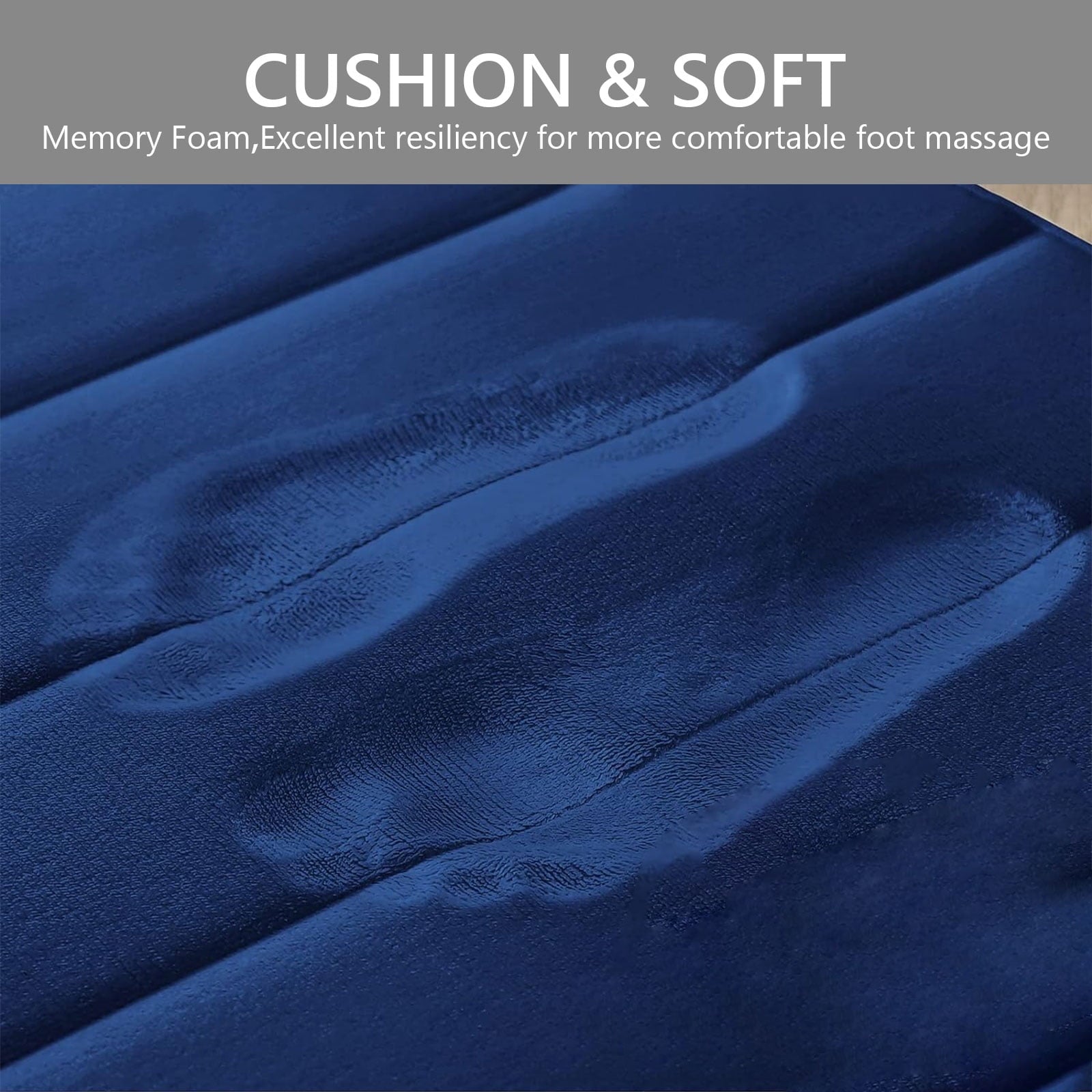 3 Pcs Memory Foam Bathroom Mat Set Bathroom Rug Set Non Slip Absorbent Toilet Mat Set Comfortable Soft Machine Wash N... - Image 6