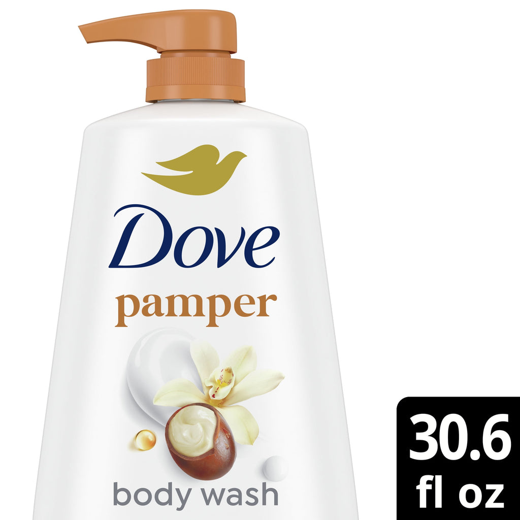 Body Wash for Women Shea Butter & Vanilla, 30 fl oz - Image 2