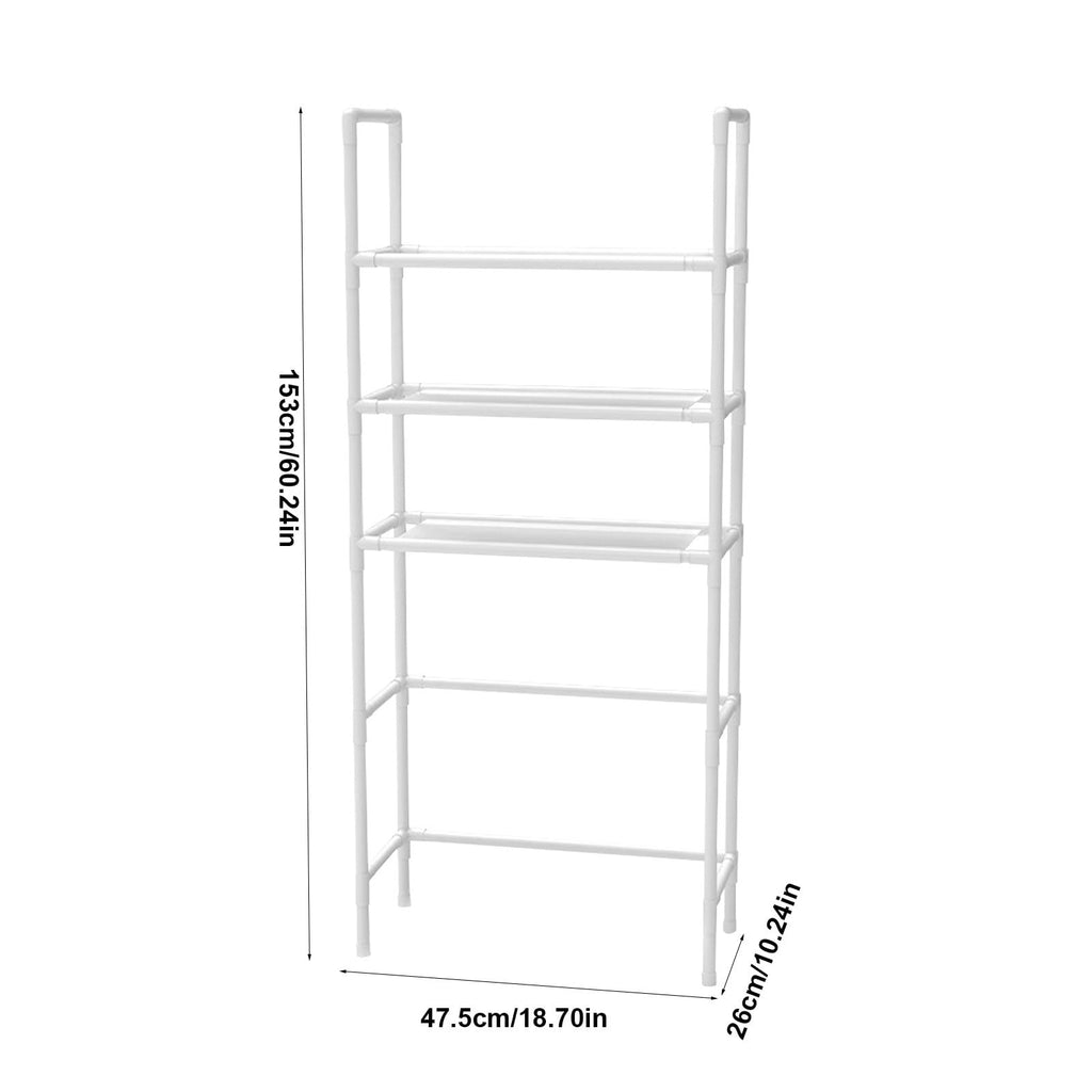 Bathroom Organizer Over Toilet Storage, 3-Tier Toilet Shelf Bathroom Shelves Over Toilet, Above Toilet Storage Rack B... - Image 4