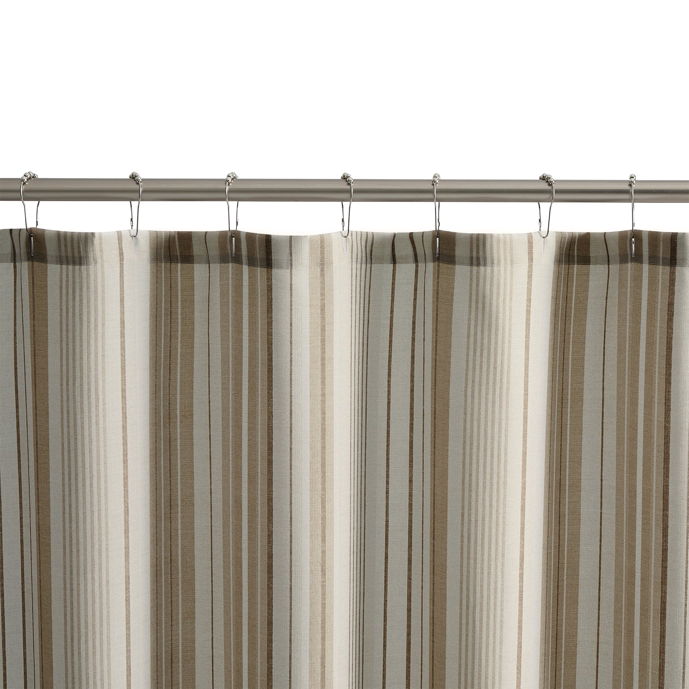 13 Piece Shower Curtain and Hook Set, 72 x 72 - Image 4