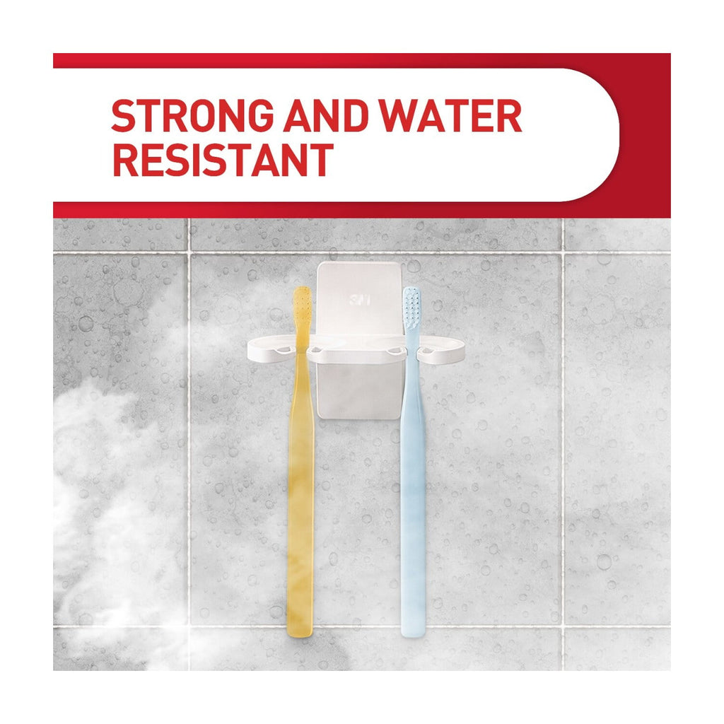 Holder, White, Plastic, 1 Holder, 2 Medium Strips, Hold 2 lbs - Image 3