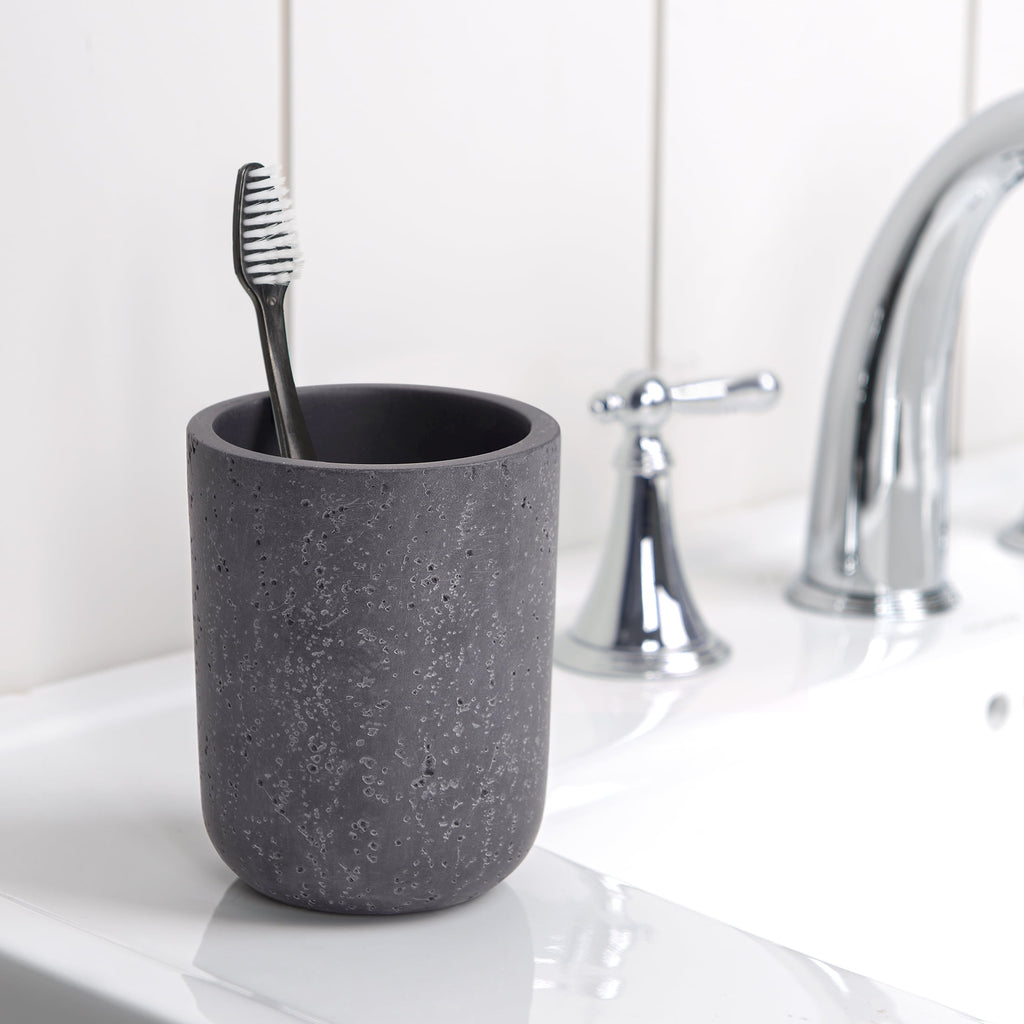 Faux Stone Toothbrush Holder - Image 2