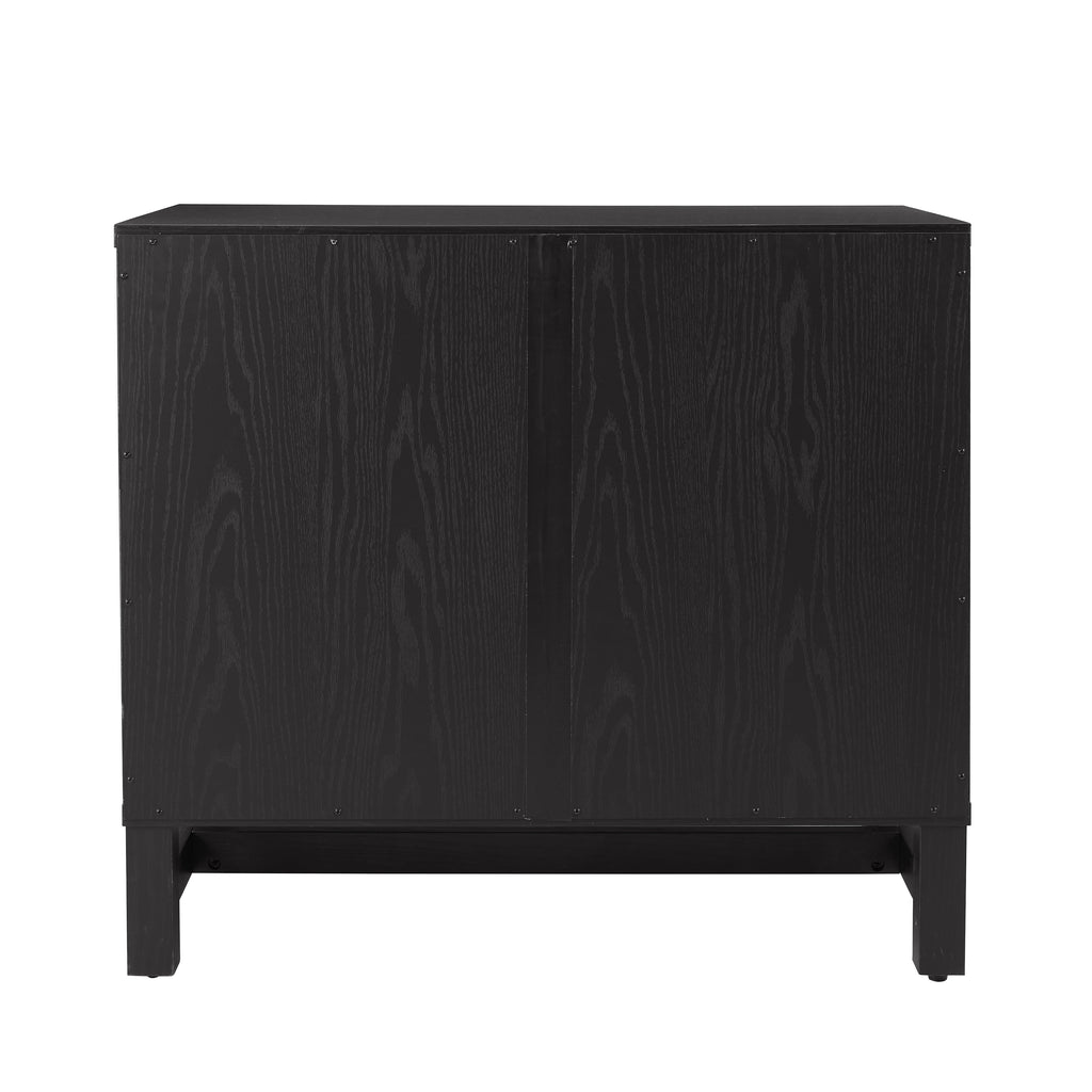Kitchen Furniture Juliet Collection Arched Kitchen 20 in x 32 in x 36 in, Black - Image 3