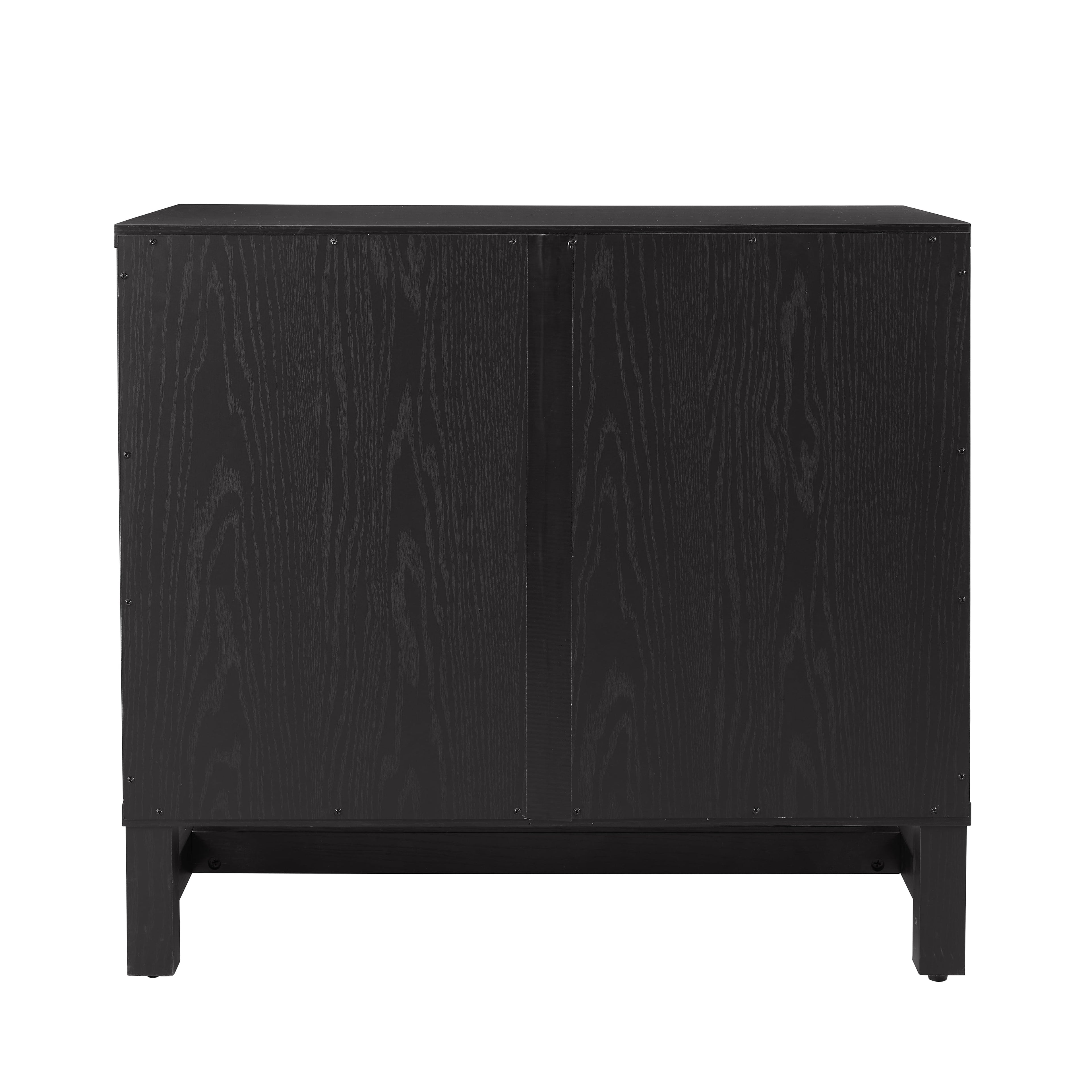Kitchen Furniture Juliet Collection Arched Kitchen 20 in x 32 in x 36 in, Black - Image 3