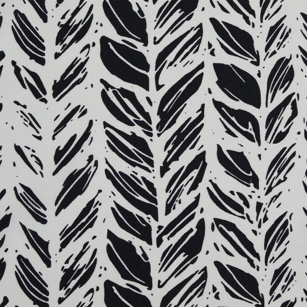 Mainstays Braid 13 Piece Shower Curtain and Hook Set, 72 x 72, Black/White - Image 5