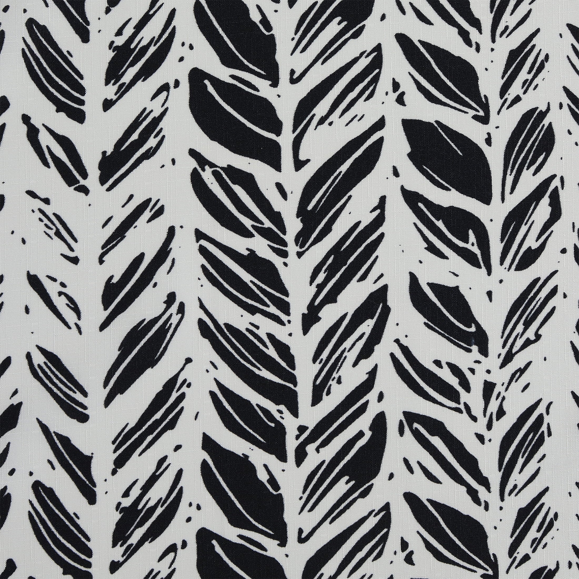 Mainstays Braid 13 Piece Shower Curtain and Hook Set, 72 x 72, Black/White - Image 5