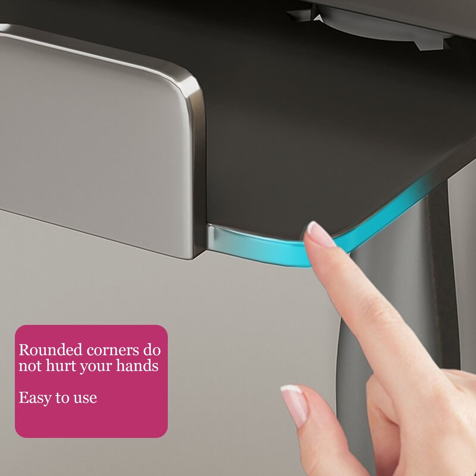 Airwrap Holder Storage Stand for Dyson Airwrap, Wall Mount Curling Iron Accessories Storage Holder, Bathroom Organizer Holder for Airwrap, S - Image 5