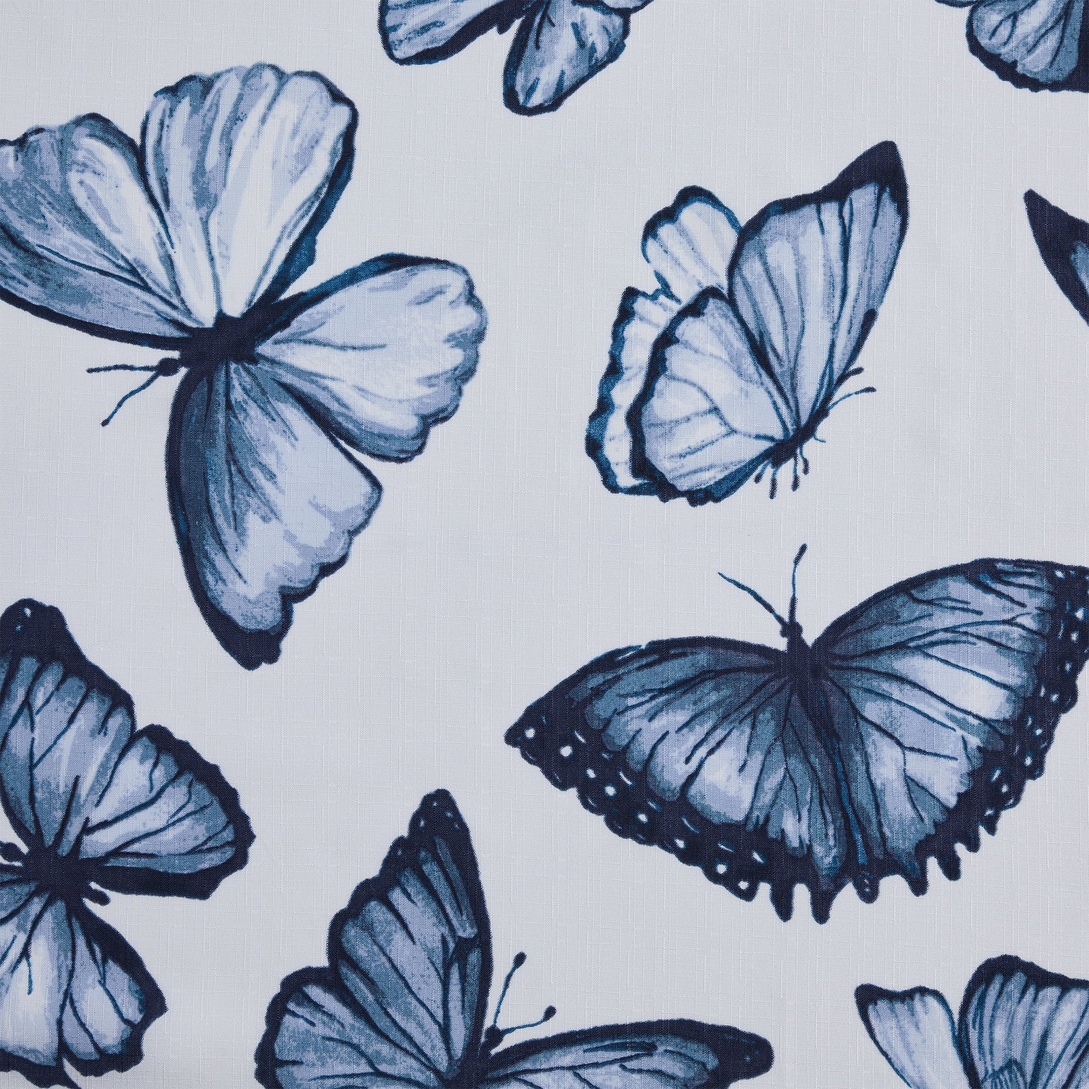 13 Piece Shower Curtain and Hook Set, 72 x 72, Blue - Image 5