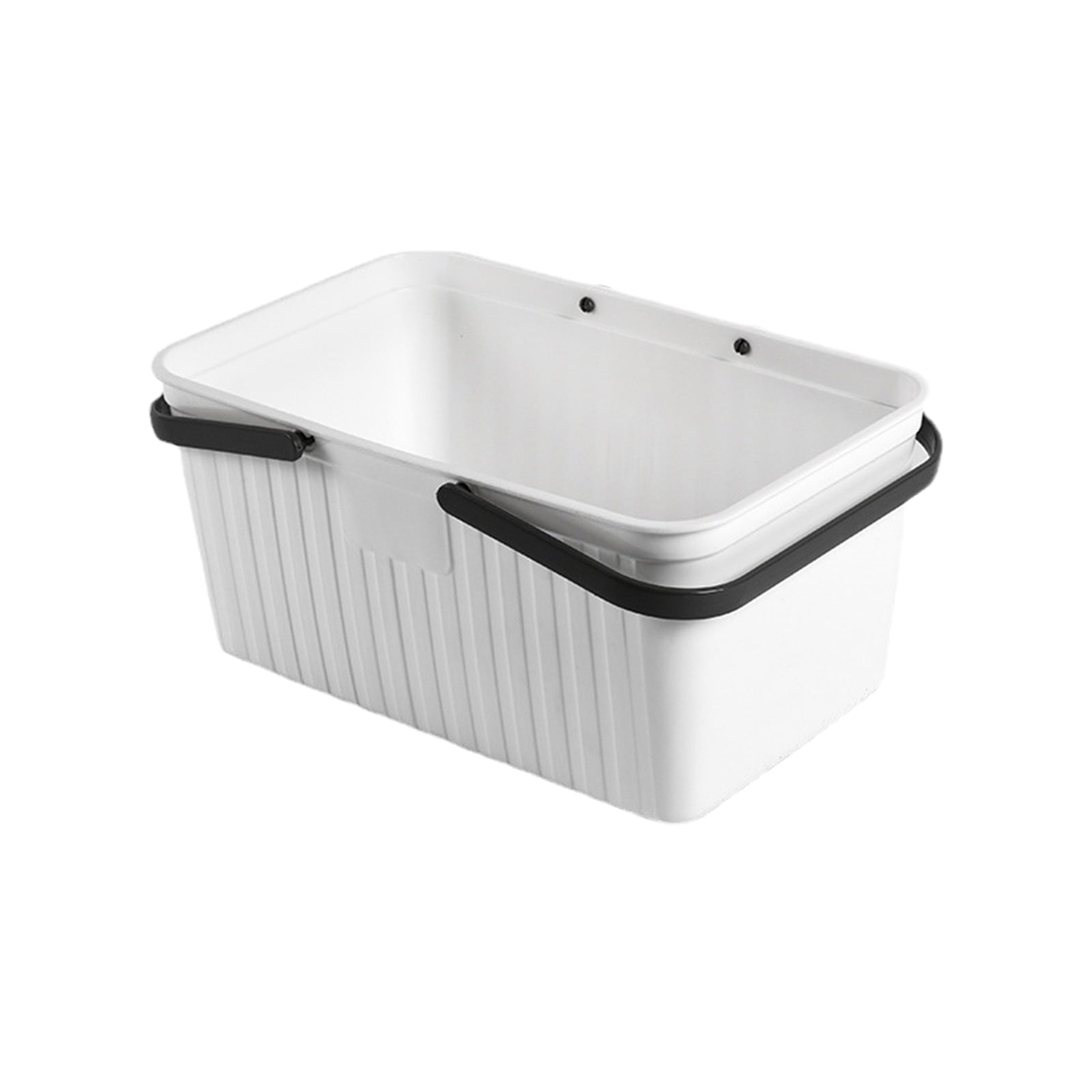 with Handle Portable Toiletry room Plastic Toiletry Storage Draining Shower Caddy Bins for room, Kitchen, Dorm Room, ... - Image 2