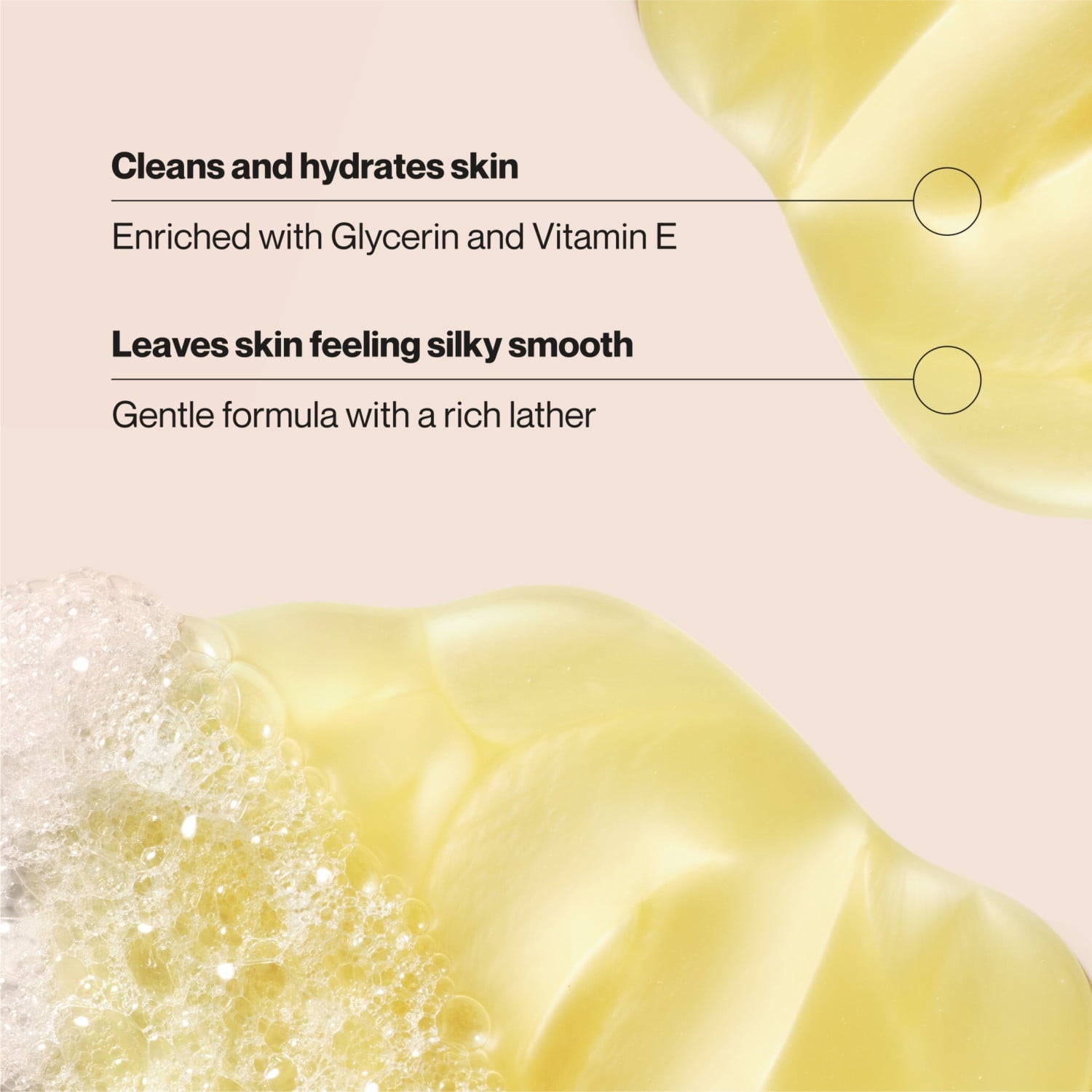 Suave Milk & Honey Moisturizing Body Wash with Glycerin & Vitamin E, 18 FL OZ - Image 2