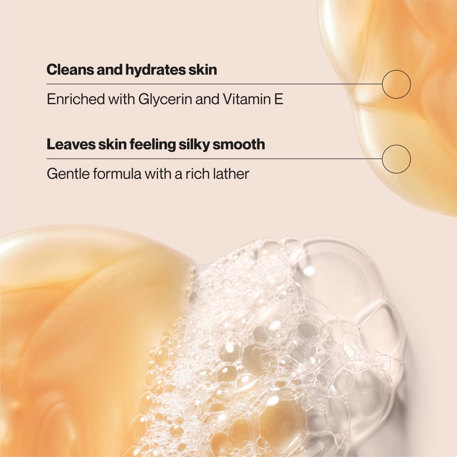 + Shea Moisturizing Body Wash with Glycerin & Vitamin E, 18 FL OZ - Image 2