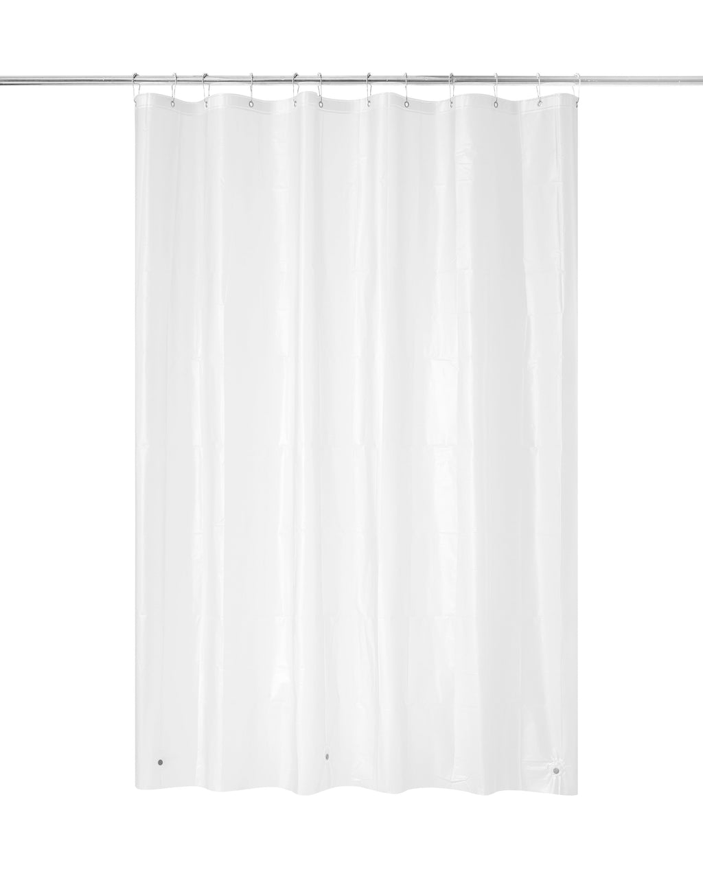 Mainstays 14-Piece Red & Black Geometric Shower Curtain Set  72" x 72" Fabric Curtain, PEVA Liner & Hooks, Bold Modern Bathroom Dcor - Image 4