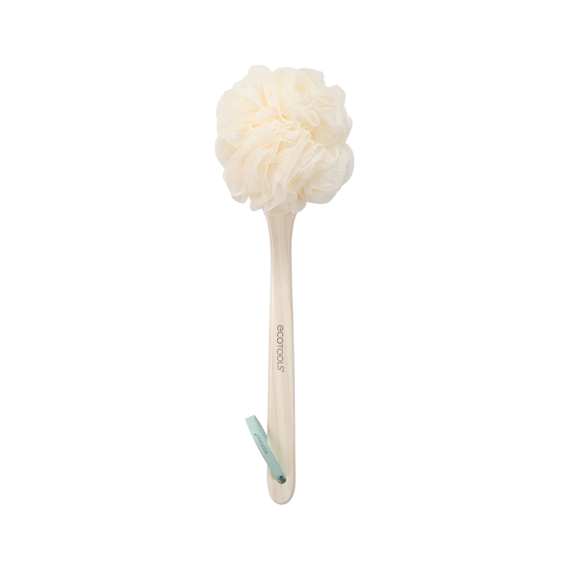 Brush, Loofah & Handle, Recycled Mesh Netting, for Adults, 1 Count - Image 2