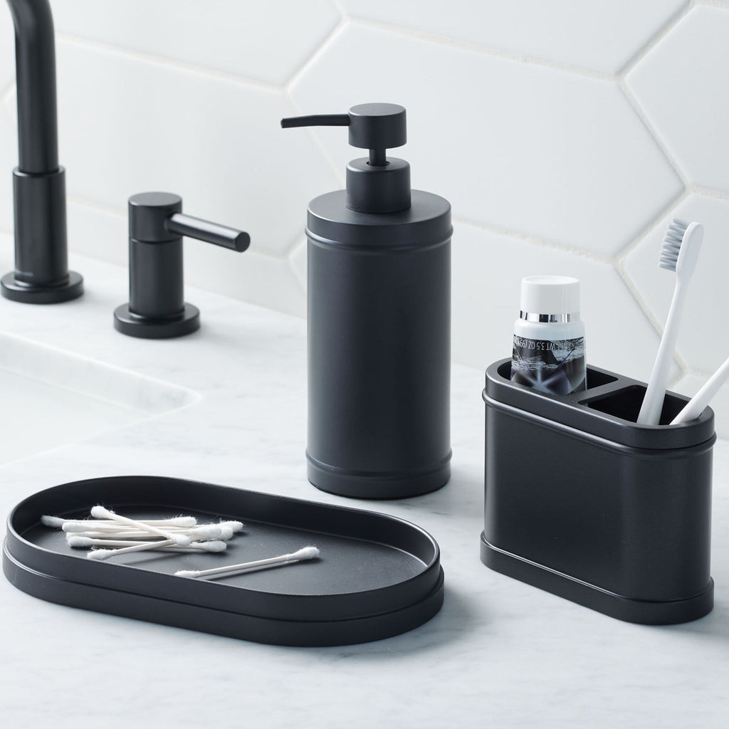 Better Homes & Gardens Black Metal Toothbrush Holder - Image 4
