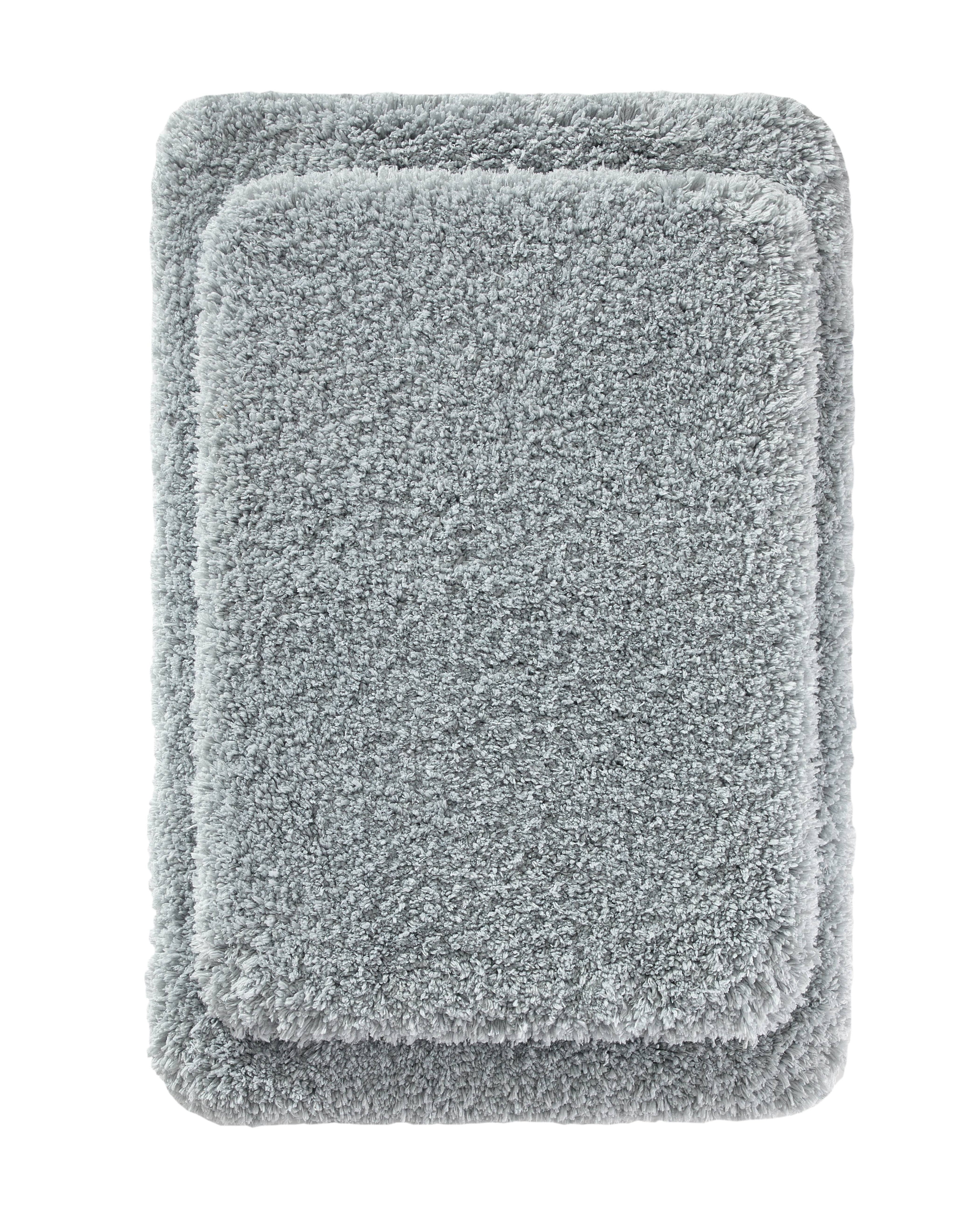 Grey Cloud 2pc Bath Rug Set, 17 x 20 & 20 x 30, Polyester - Image 2