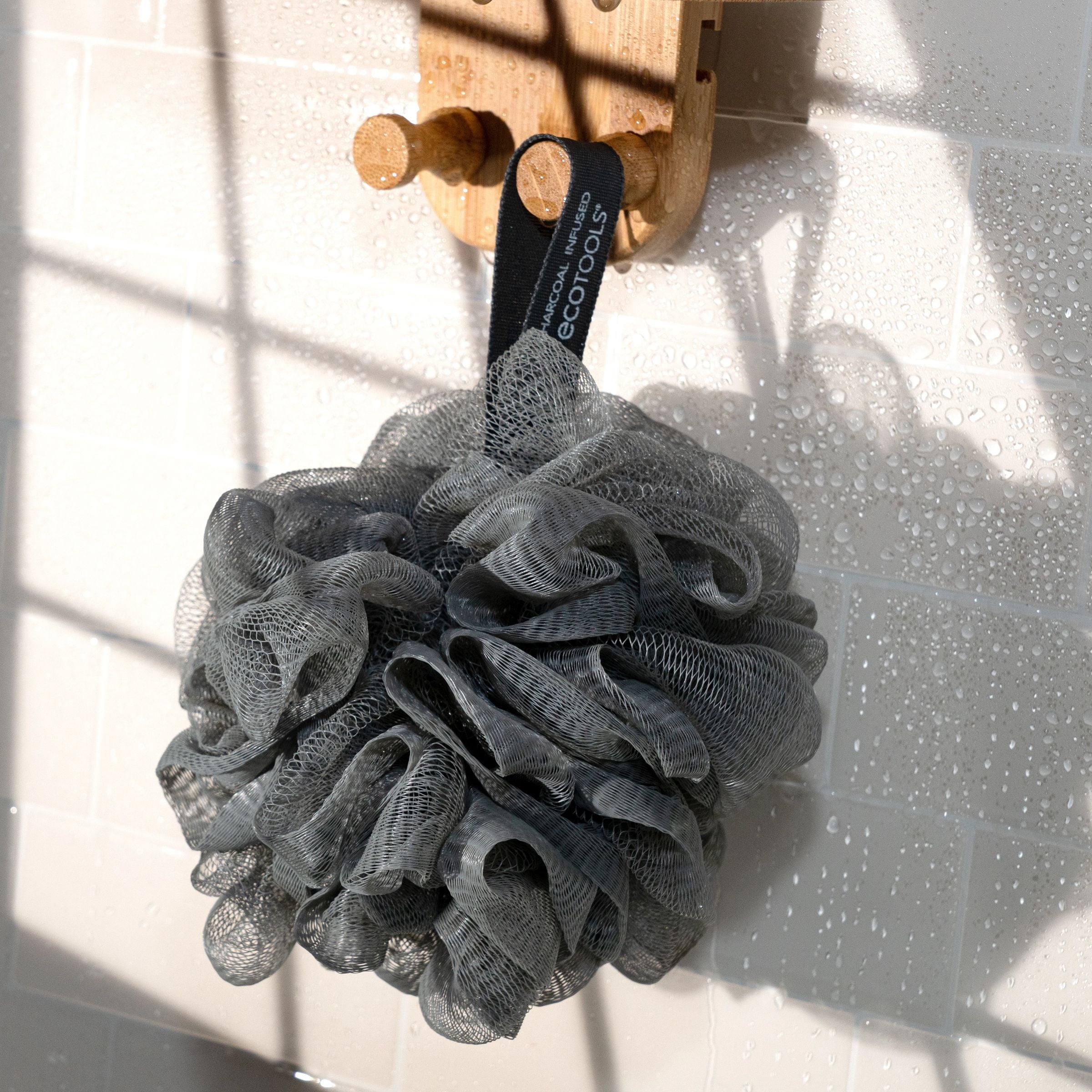 Sponge, Black Loofah for Body Cleansing & Exfoliating, for Adults, 1 Count - Image 5