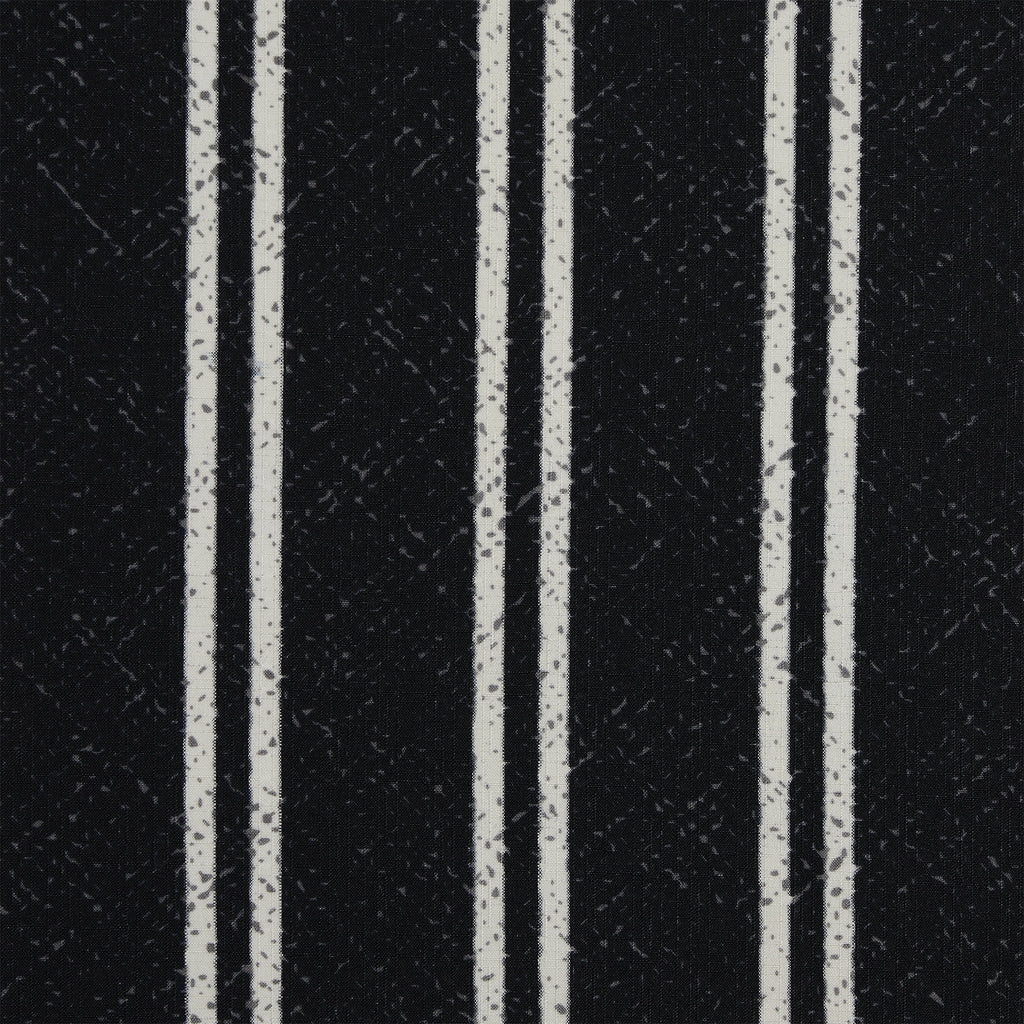 Mainstays Black Stripe 13 Piece Shower Curtain and Hook Set, 72 x 72, Black/White - Image 5