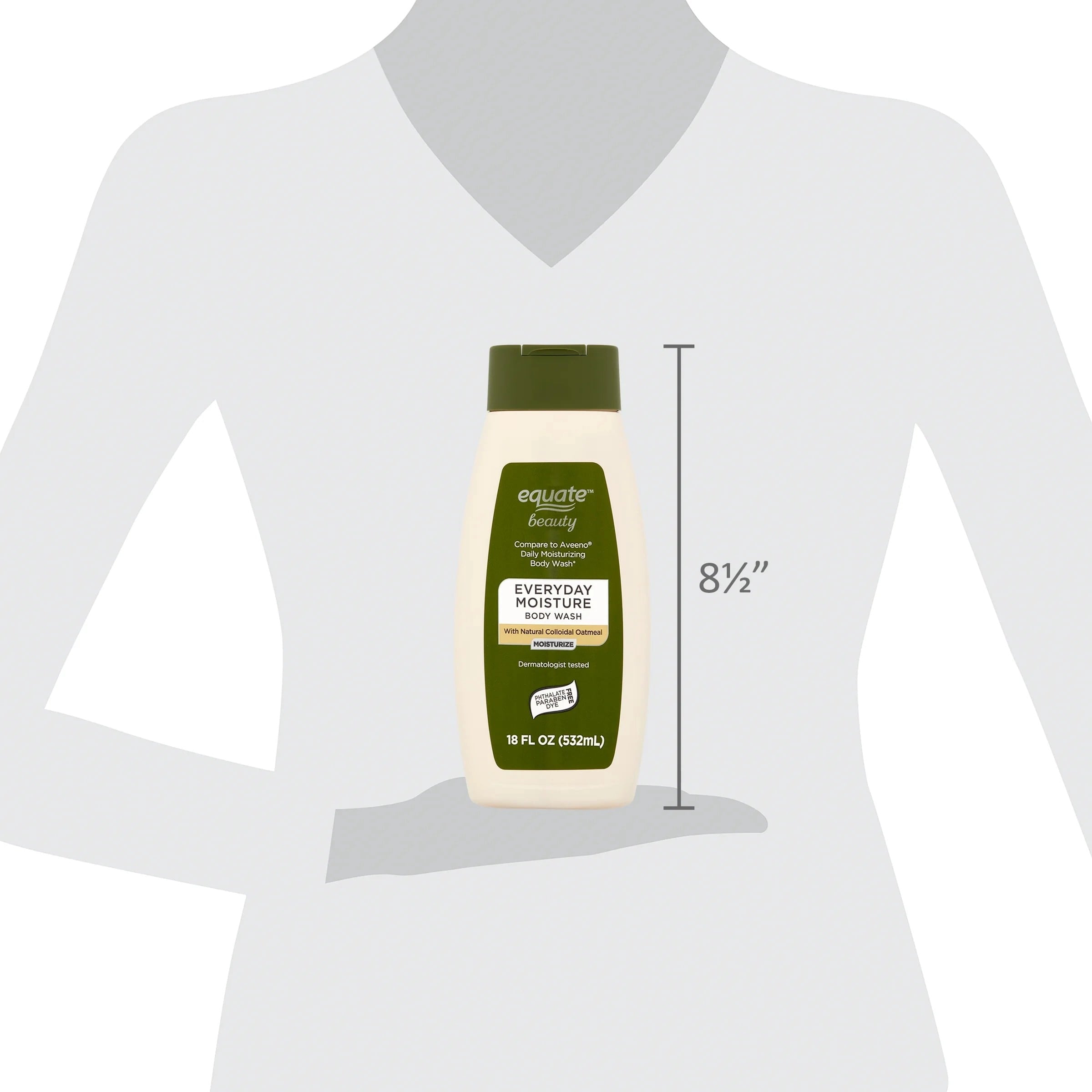Moisture Body Wash, 18 fl oz - Image 5
