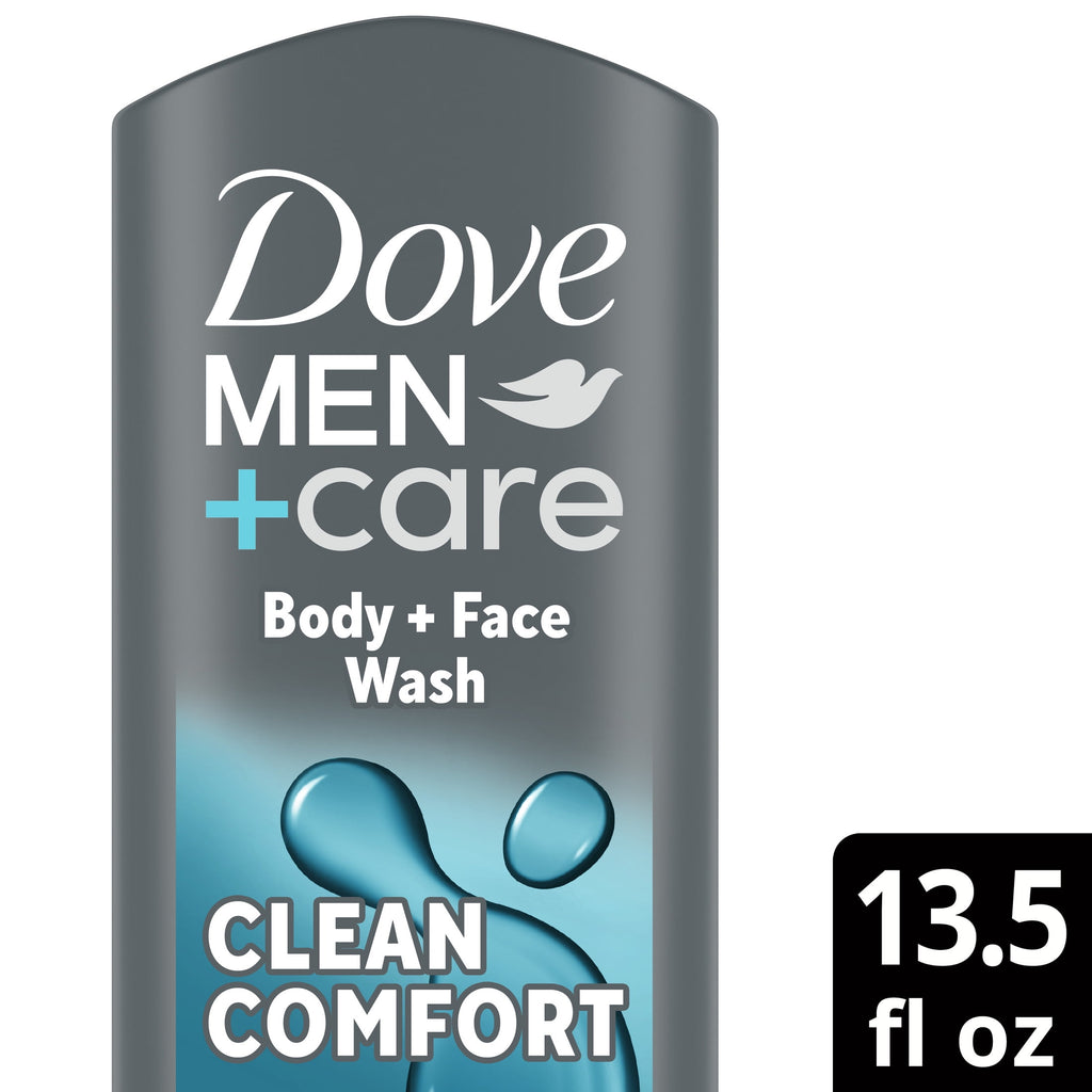 Use Face & Body Wash for Men Clean Comfort All Skin, 13.5 oz - Image 2
