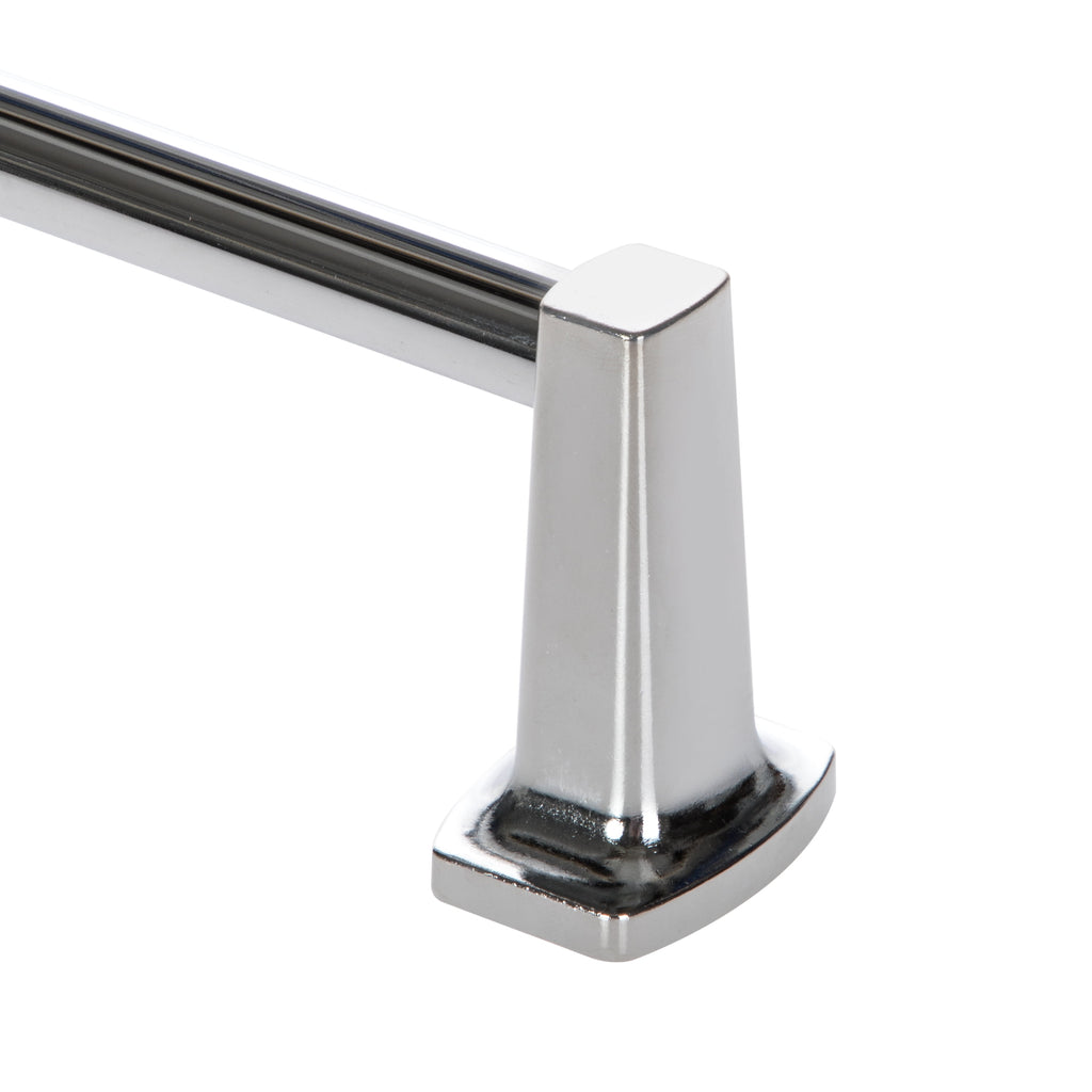 Mainstays 24" Square Style Wall Mount Steel Towel Bar, Chrome Finish, Horizontal Orientation - Image 6