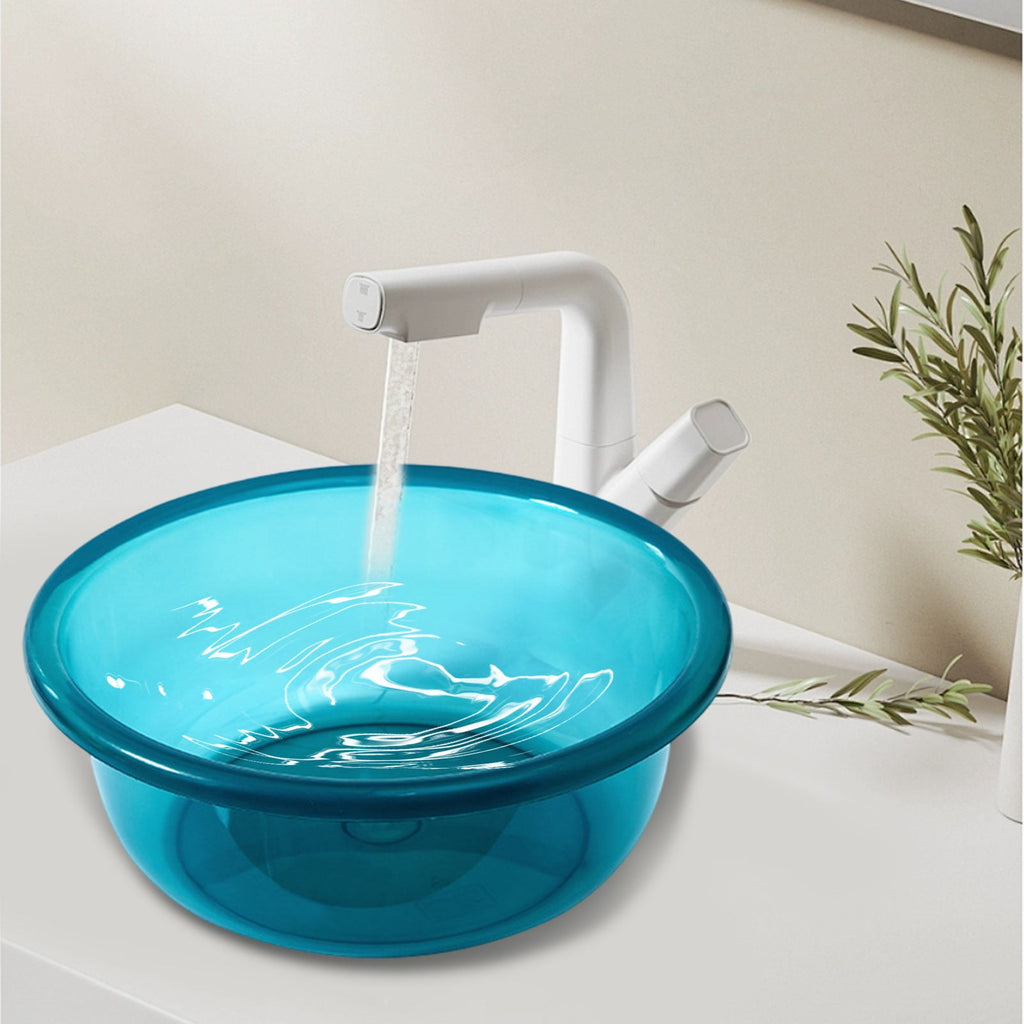 Containers Thickened Plastic Wash Basin, Multi-Purpose Laundry Tub, Portable Foot Bath Bowl, Durable Household Sink, ... - Image 5