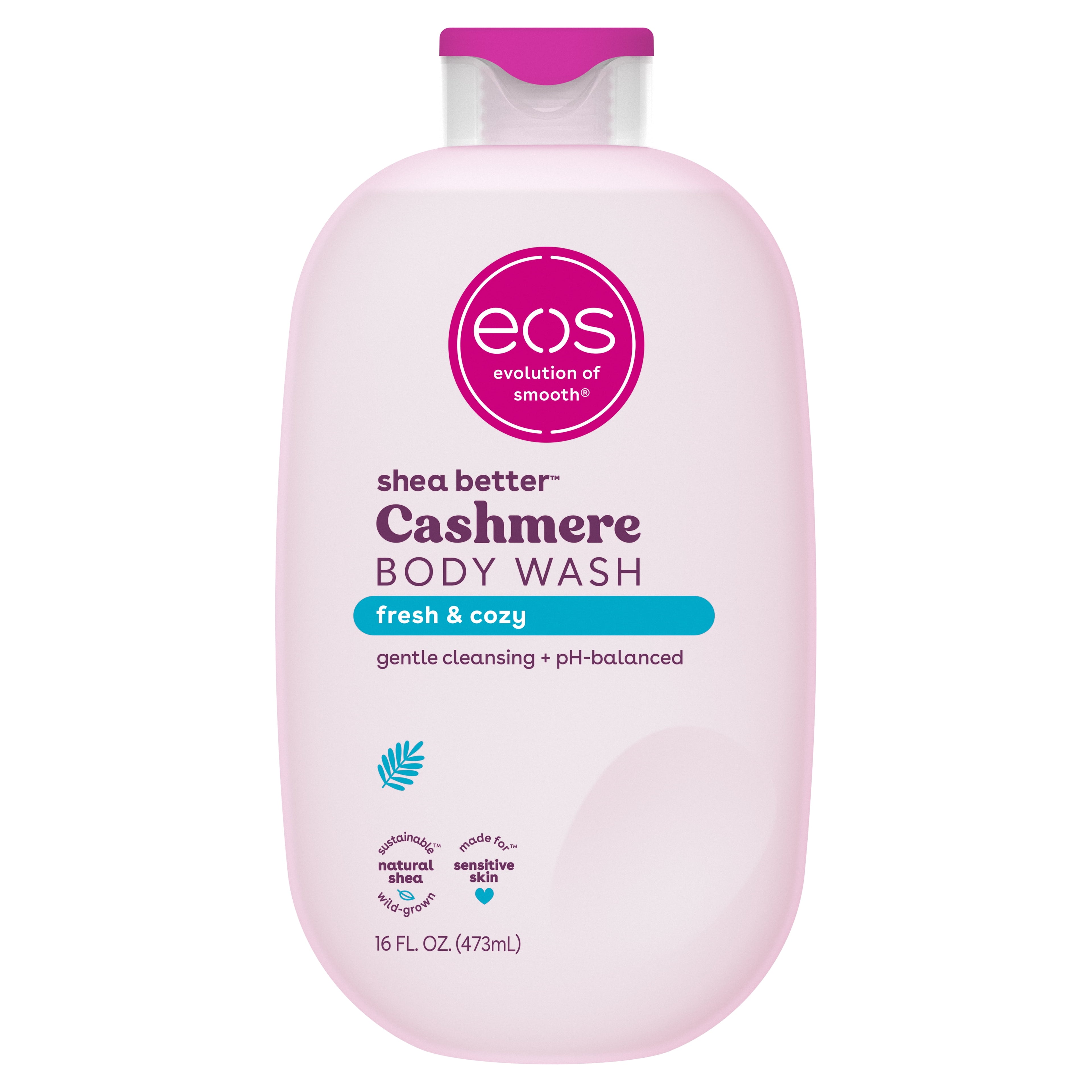 Cashmere Body Wash - Fresh & Cozy, Creamy Gel Formula, 16 fl oz.