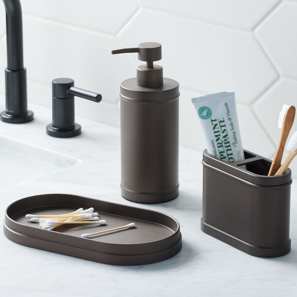 Better Homes & Gardens Bronze Metal Toothbrush Holder - Image 4