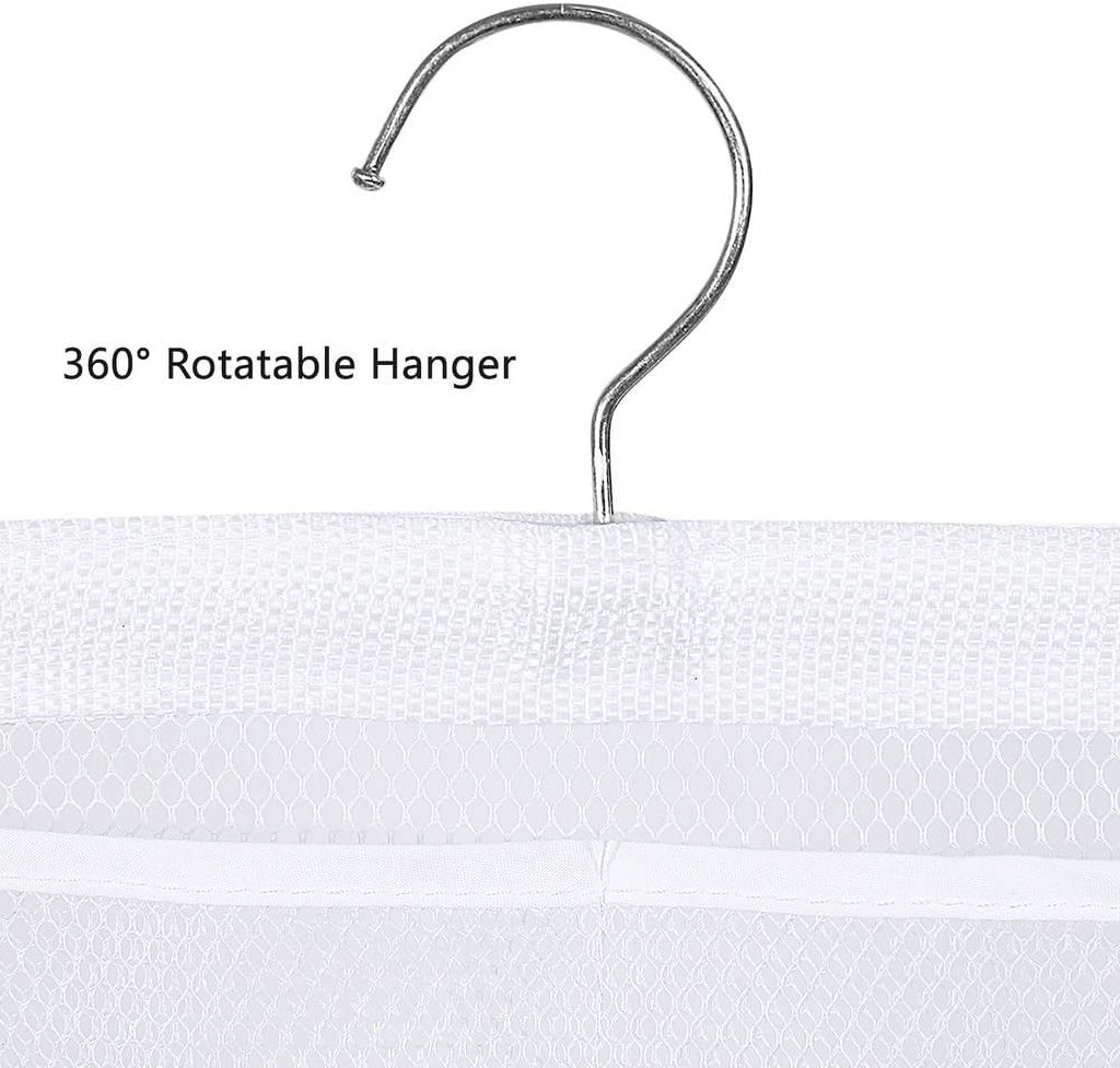for Shower with Hook, Quick Dry Hanging Shower Caddy College, Storage with 8 Pockets and Rotating Hook for College Do... - Image 4