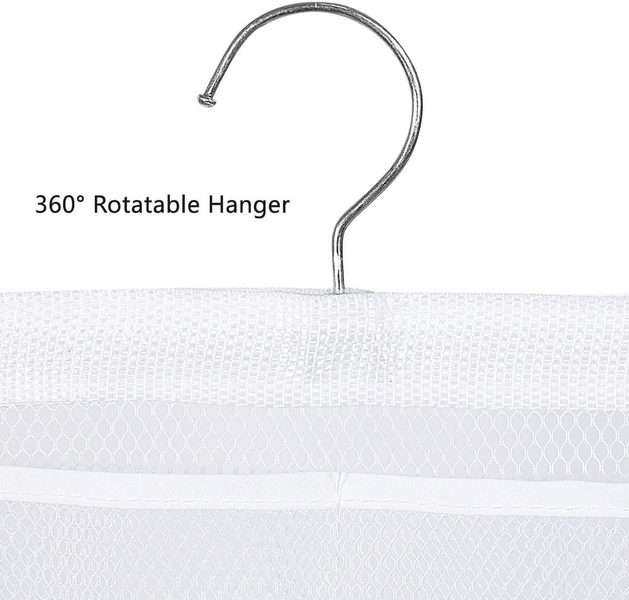 for Shower with Hook, Quick Dry Hanging Shower Caddy College, Storage with 8 Pockets and Rotating Hook for College Do... - Image 4