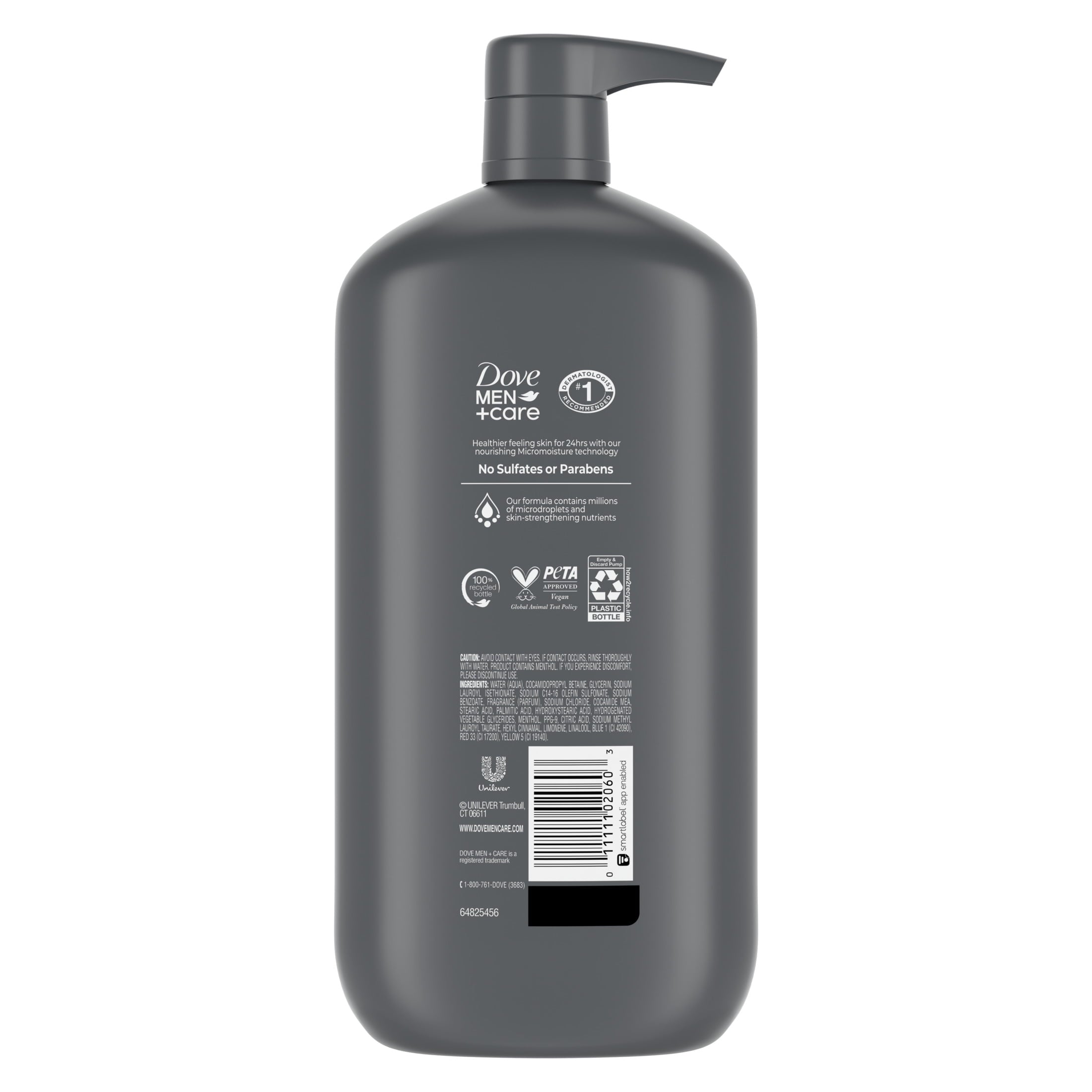 Extra Fresh Refreshing Hydrating Face and Body Wash, 30 fl oz - Image 6